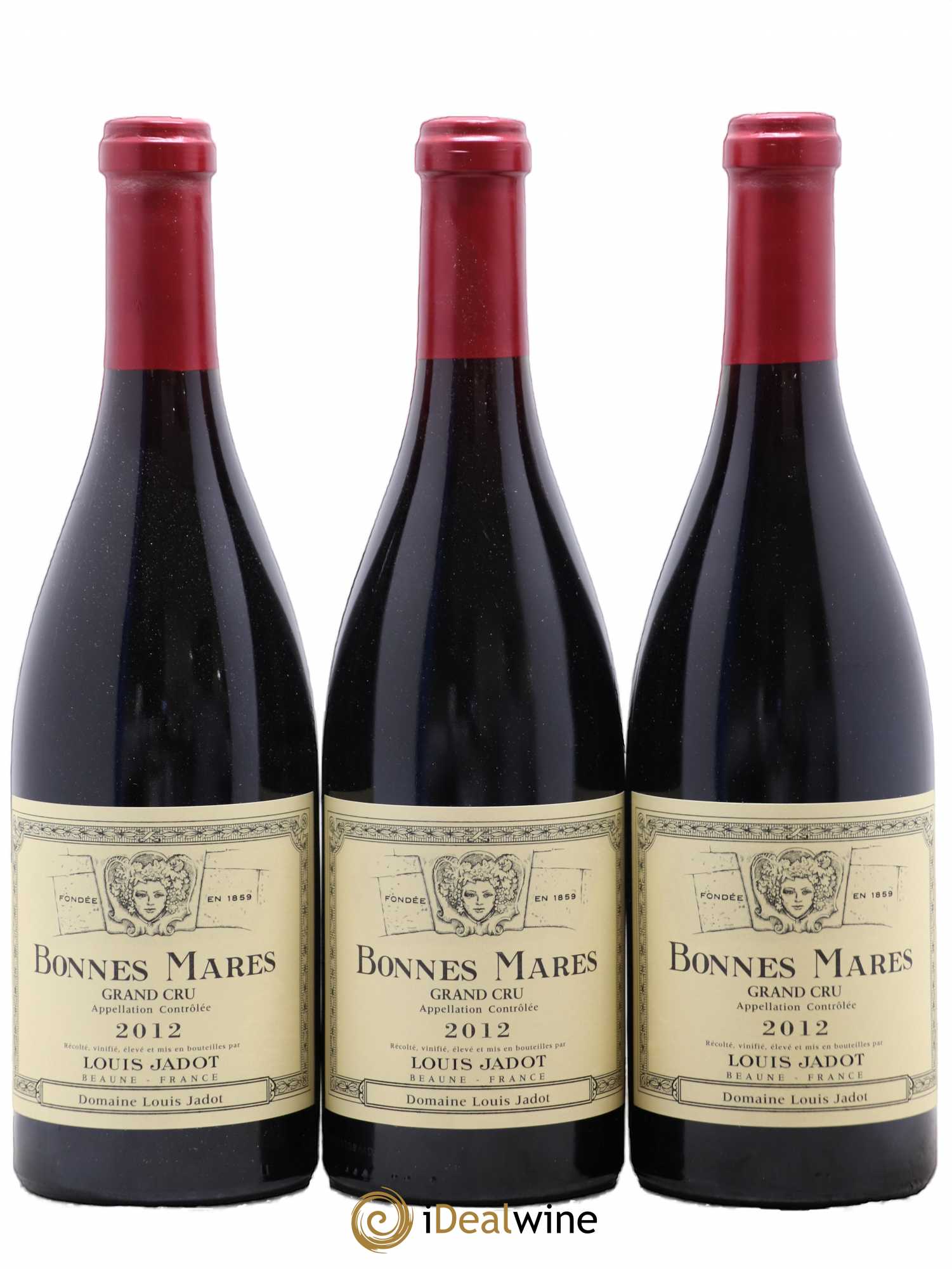 Bonnes-Mares Grand Cru Domaine Louis Jadot 2012 - Lot de 3 bouteilles - 0