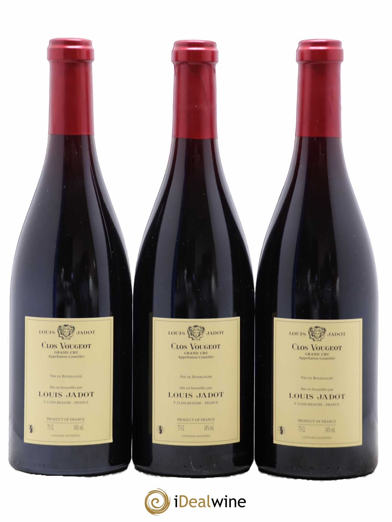 Clos de Vougeot Grand Cru Louis Jadot (Domaine) 2010 - Lot de 6 bouteilles - 2