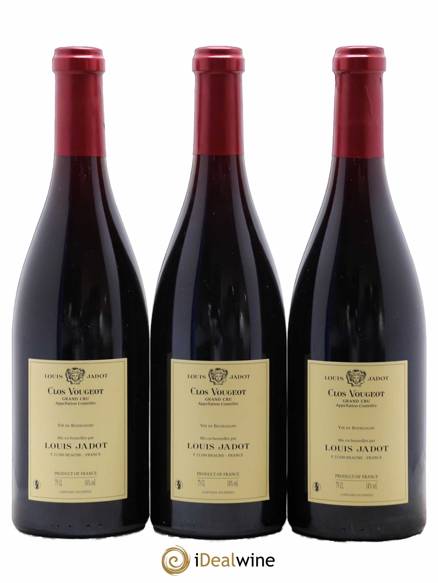 Clos de Vougeot Grand Cru Louis Jadot (Domaine) 2010 - Lot de 6 bouteilles - 4