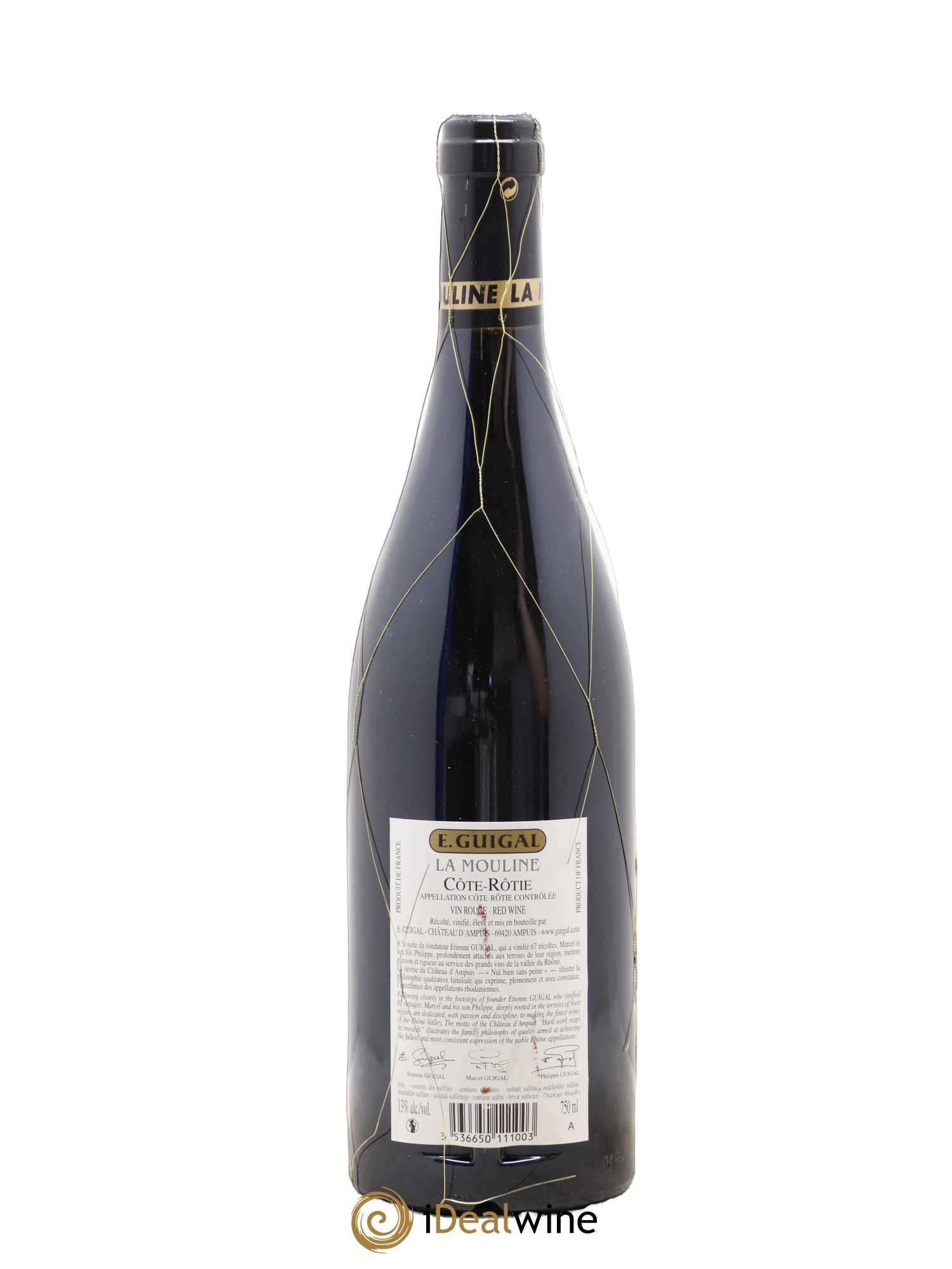 Côte-Rôtie La Mouline Guigal 2014 - Lot de 1 bouteille - 1