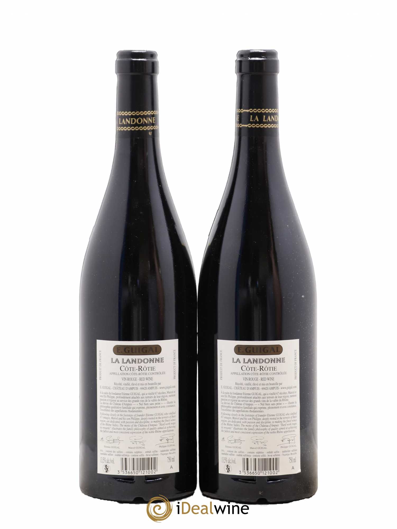 Côte-Rôtie La Landonne Guigal 2013 - Lot de 2 bouteilles - 1