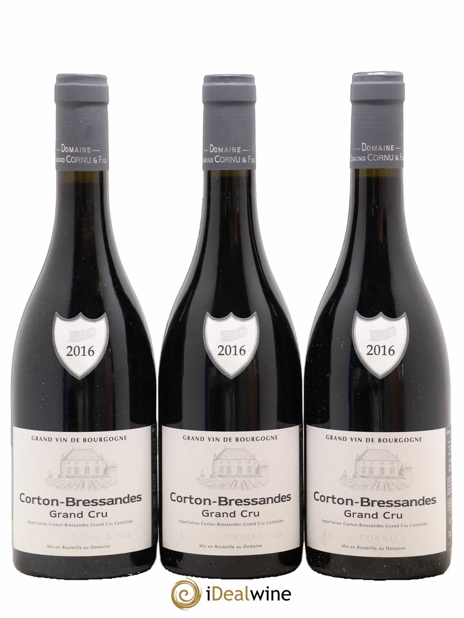 Corton Grand Cru Bressandes Edmond Cornu et Fils 2016 - Lot de 6 bouteilles - 1