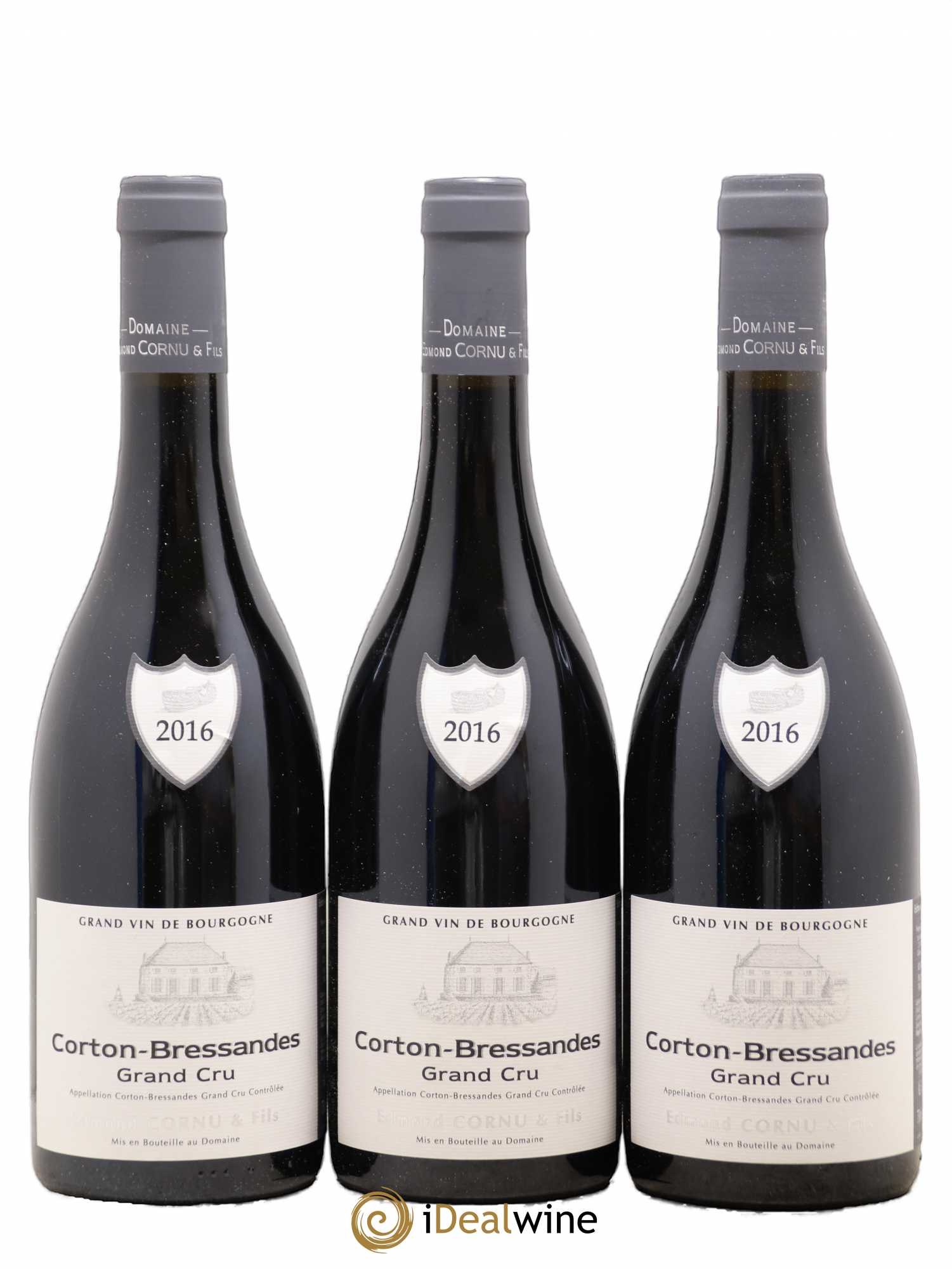 Corton Grand Cru Bressandes Edmond Cornu et Fils 2016 - Lot de 6 bouteilles - 1