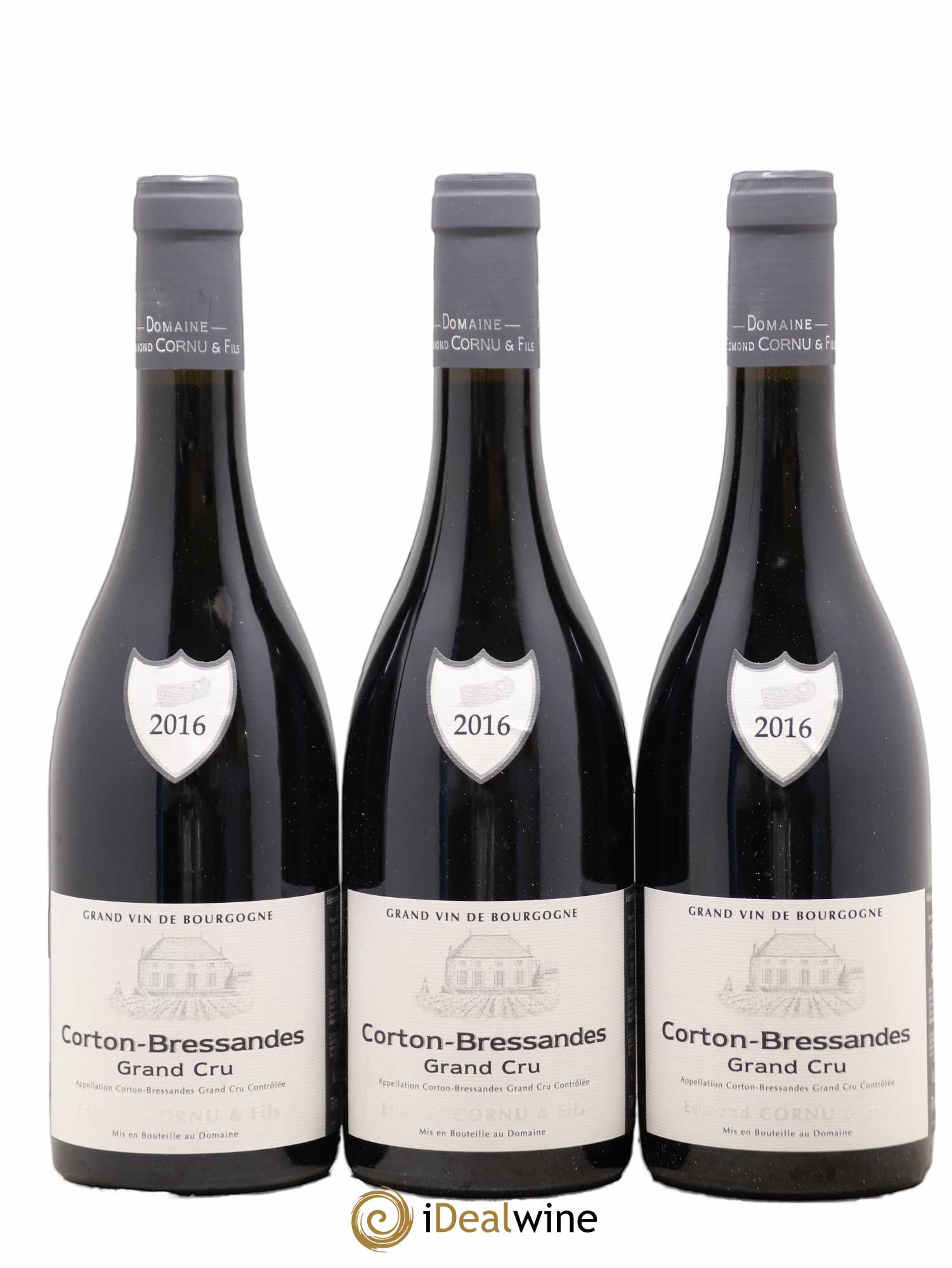 Corton Grand Cru Bressandes Edmond Cornu et Fils 2016 - Lot de 6 bouteilles - 2