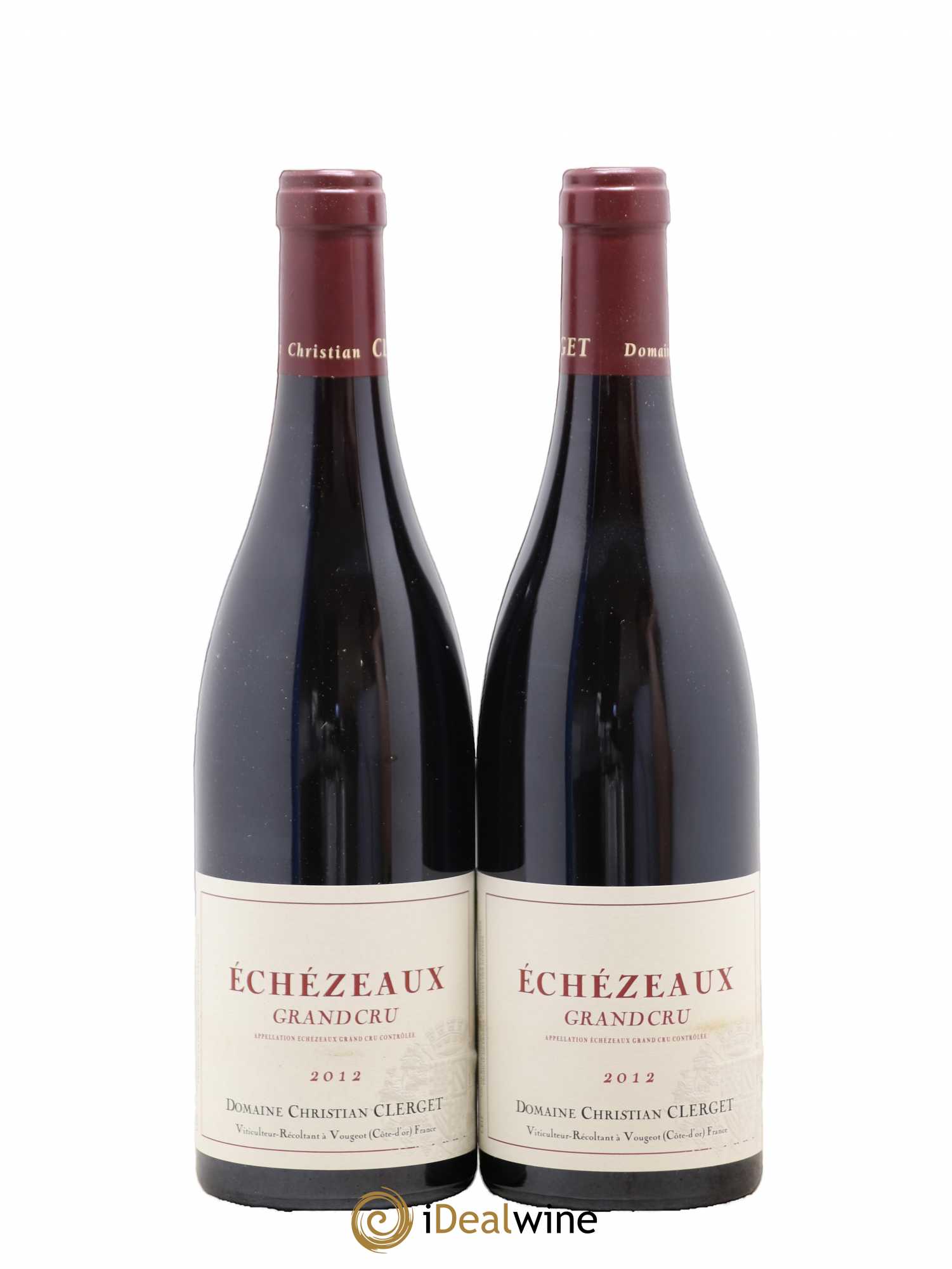 Echezeaux Grand Cru Christian Clerget 2012 - Lot de 2 bouteilles - 0