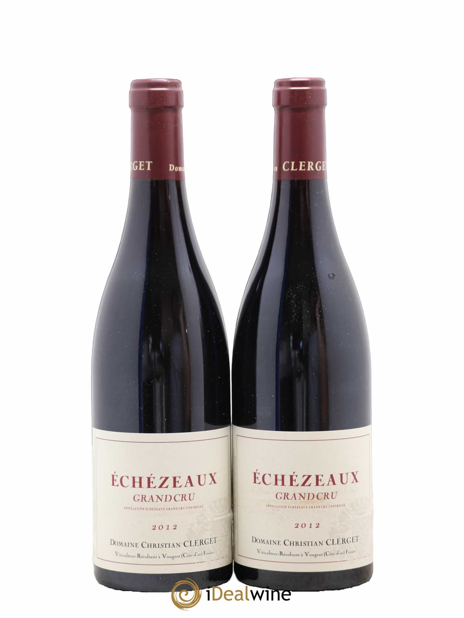 Echezeaux Grand Cru Christian Clerget 2012 - Lot de 2 bouteilles - 0