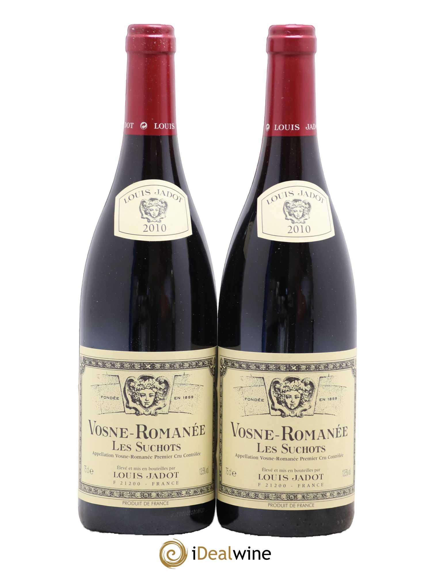 Vosne-Romanée 1er Cru Les Suchots Maison Louis Jadot 2010 - Lot de 2 bouteilles - 0