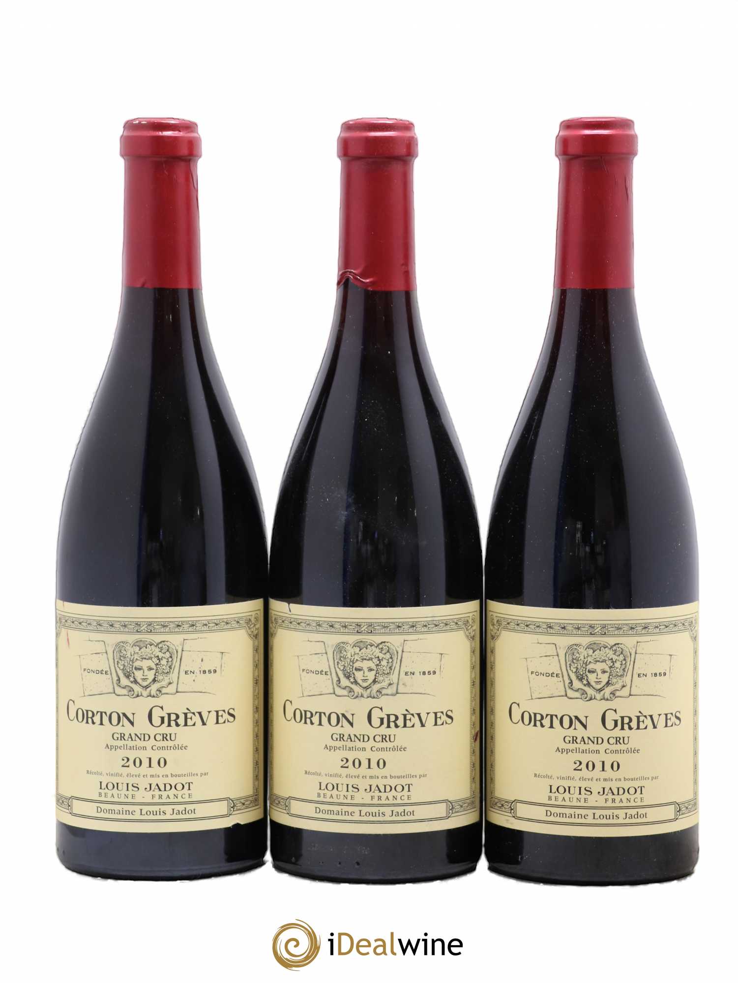 Corton Grand Cru Grèves Louis Jadot (Domaine) 2010 - Lot de 6 bouteilles - 2