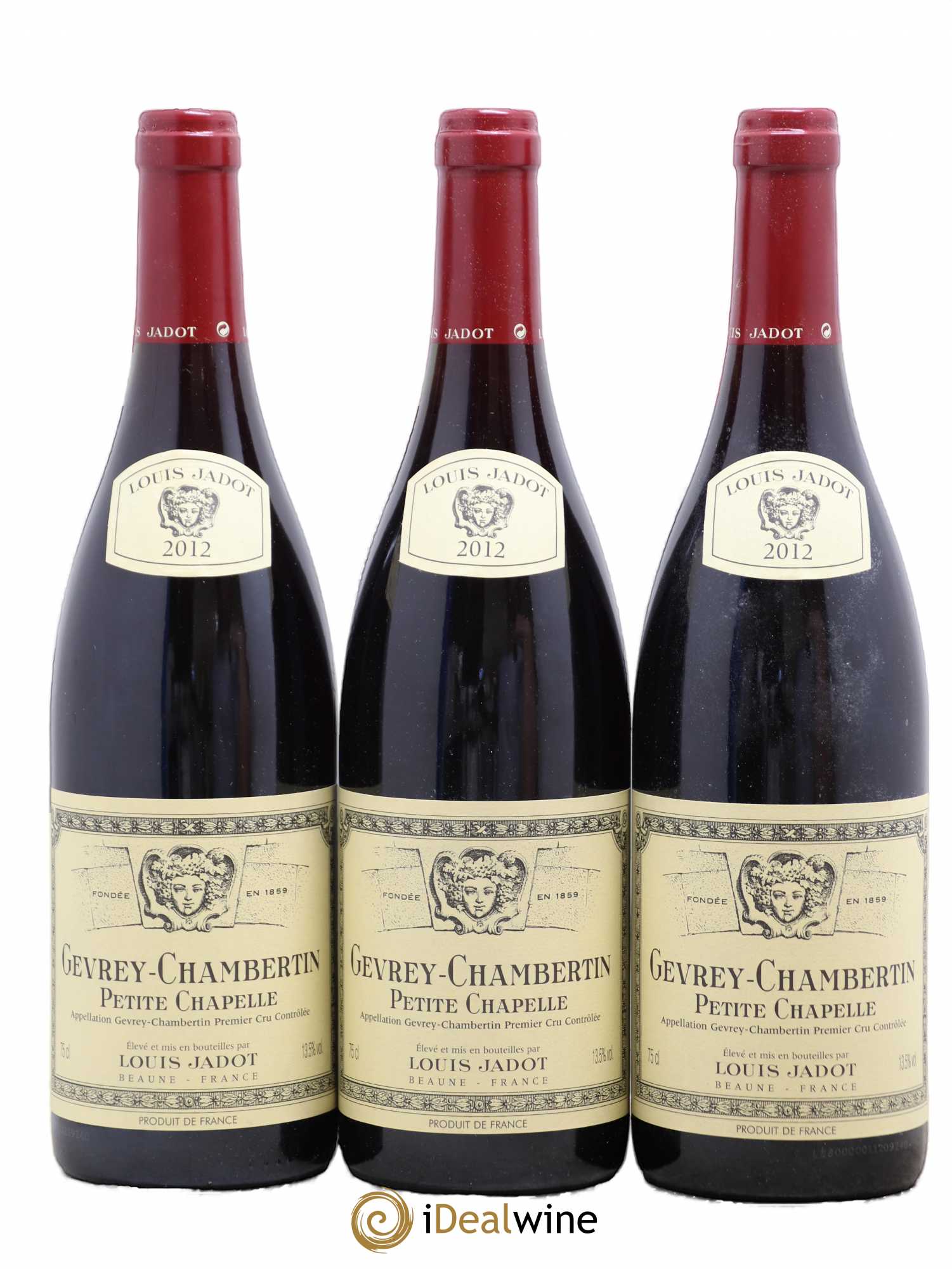 Gevrey-Chambertin 1er Cru Petite Chapelle Maison Louis Jadot 2012 - Lot de 6 bouteilles - 1