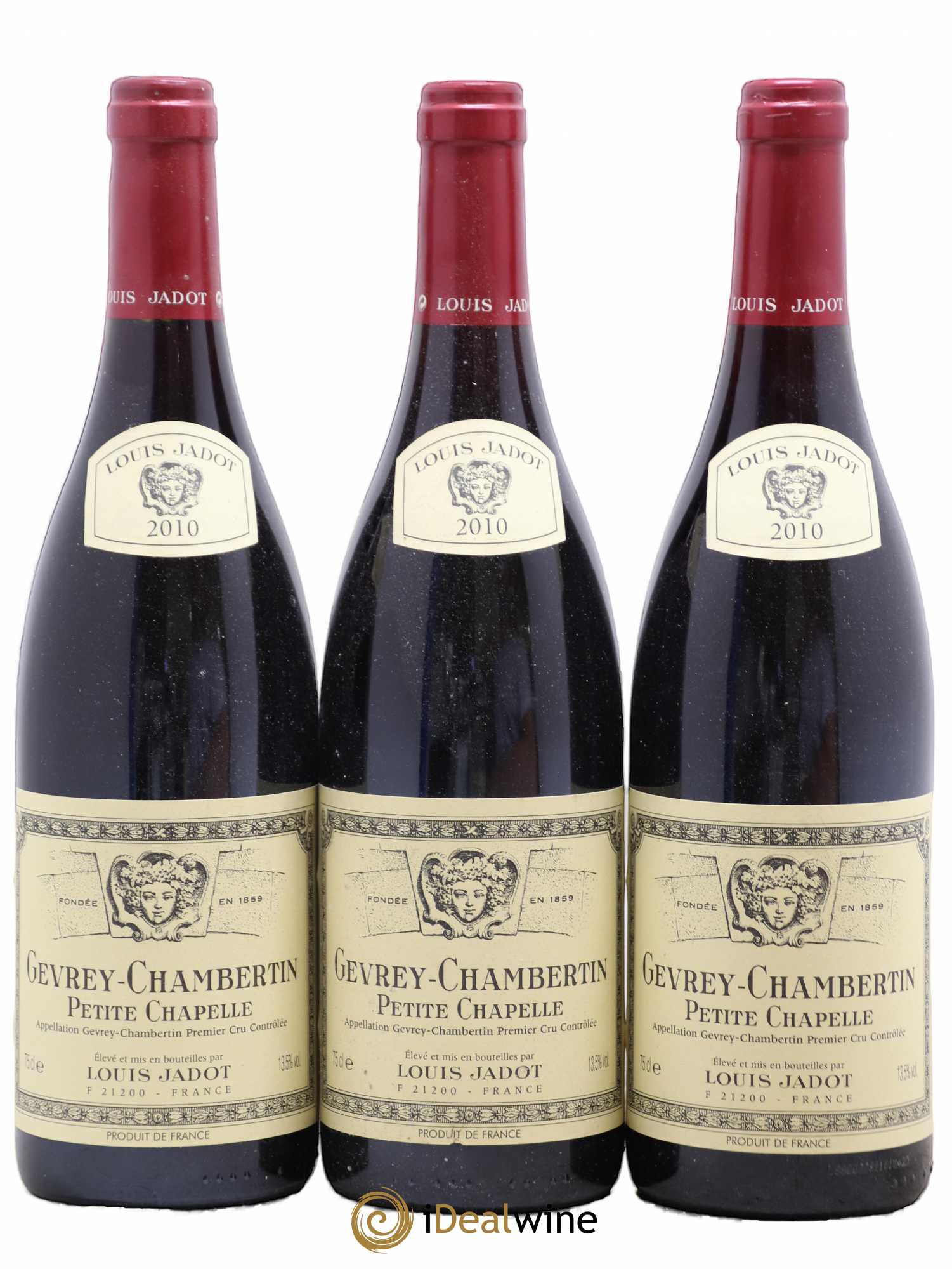 Gevrey-Chambertin 1er Cru Petite Chapelle Maison Louis Jadot 2010 - Lot de 3 bouteilles - 0