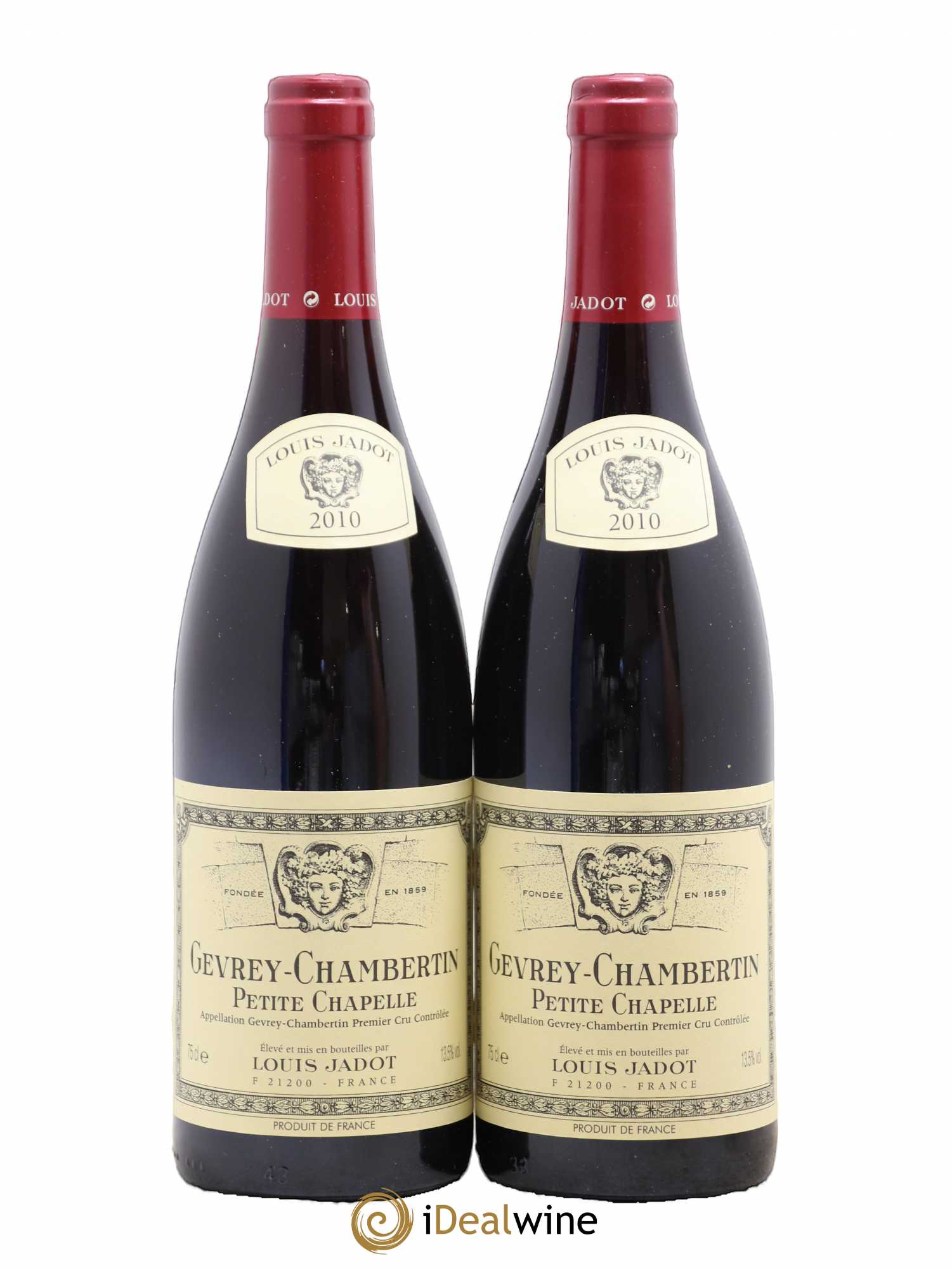 Gevrey-Chambertin 1er Cru Petite Chapelle Maison Louis Jadot 2010 - Lot de 2 bouteilles - 0
