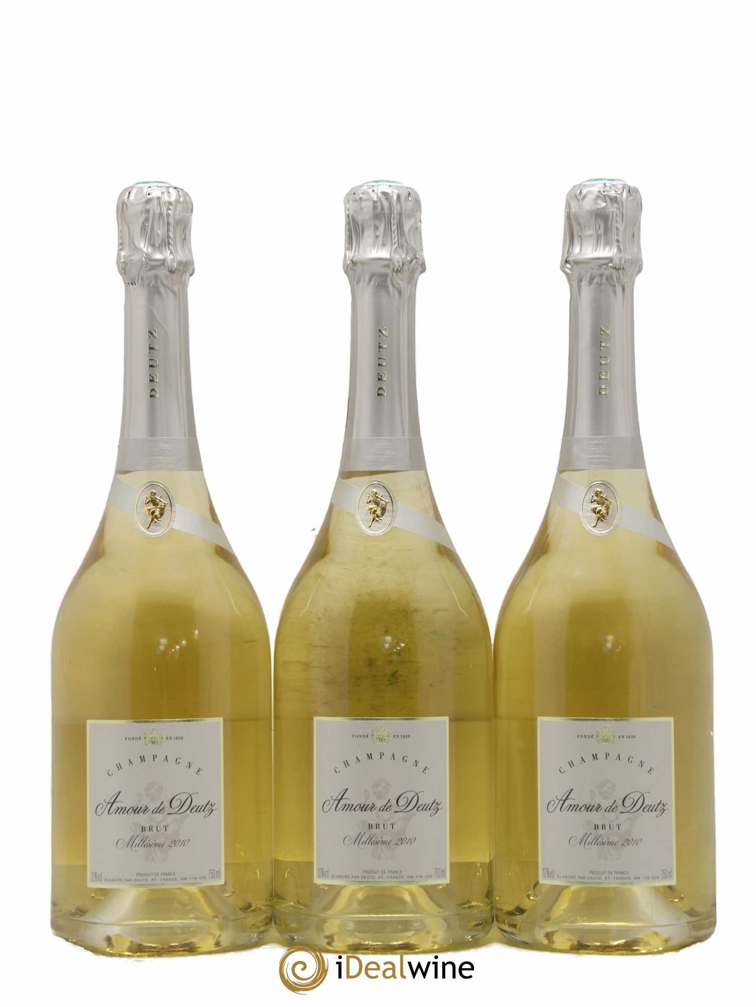 Amour de Deutz Brut Deutz Brut 2010 - Lot de 3 bouteilles - 0