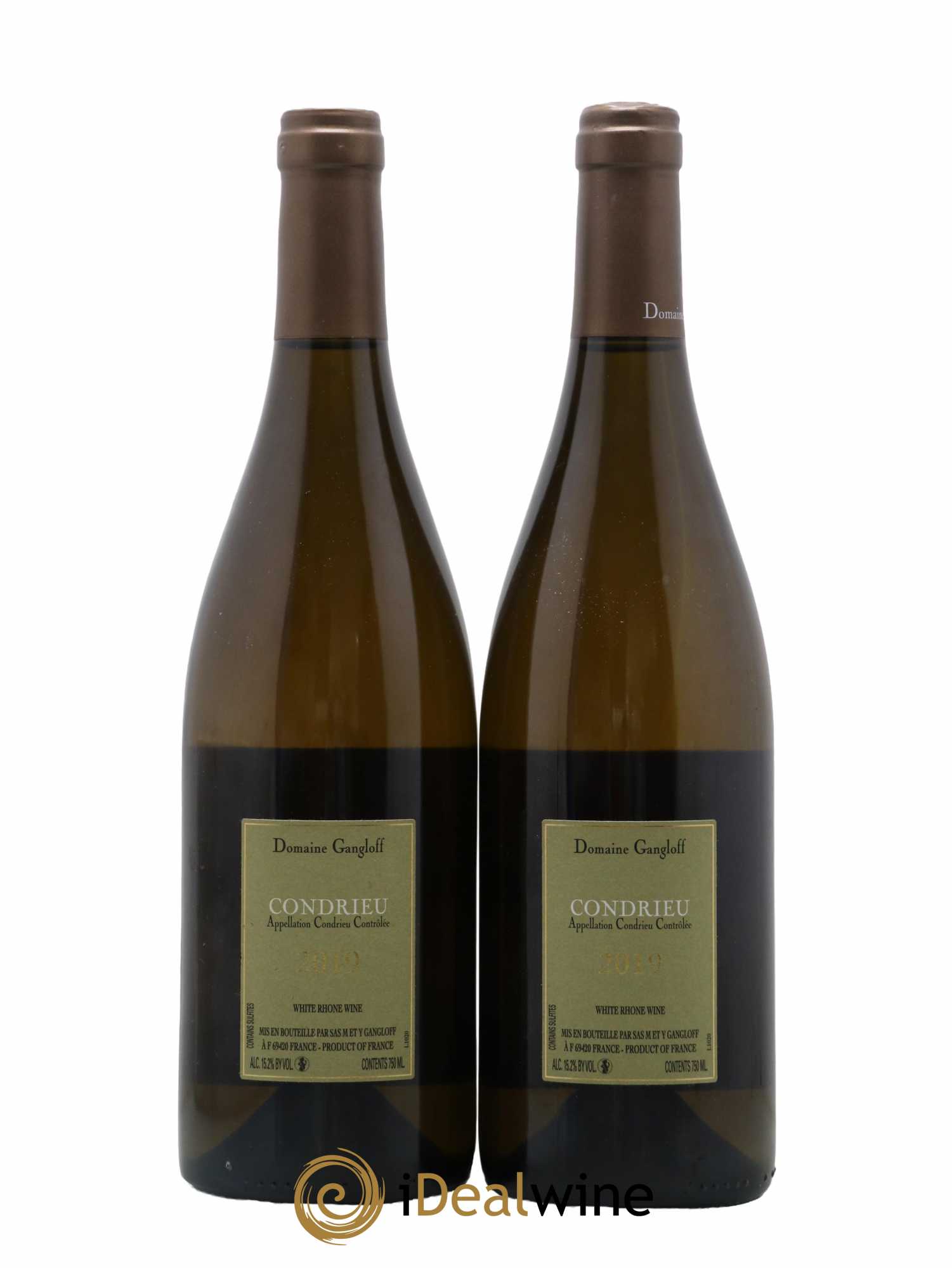 Condrieu Domaine Gangloff (Domaine) 2019 - Lot de 2 bouteilles - 1