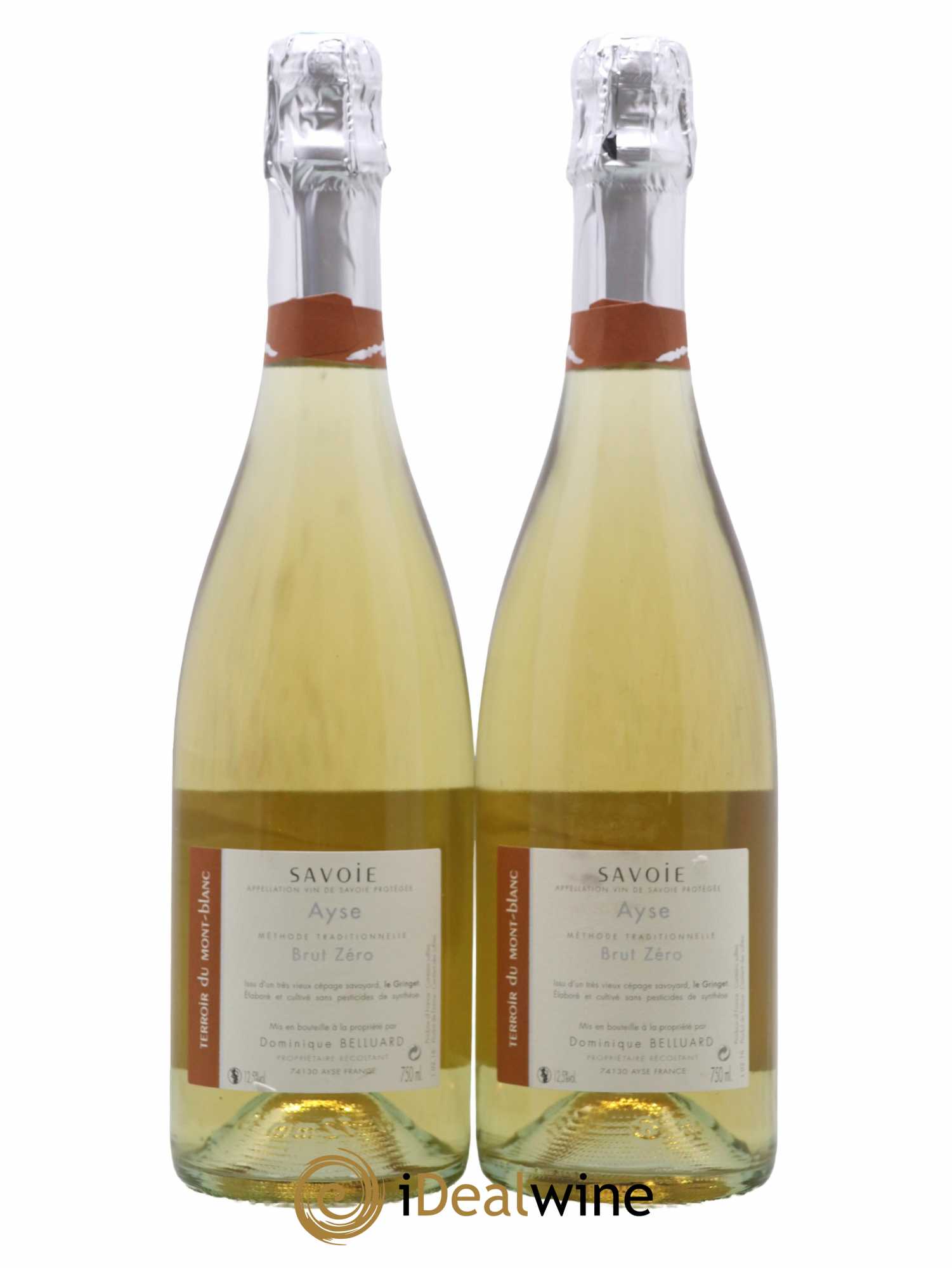 Vin de Savoie Ayse - Mont Blanc Domaine Belluard 2016 - Lot of 2 bottles - 1