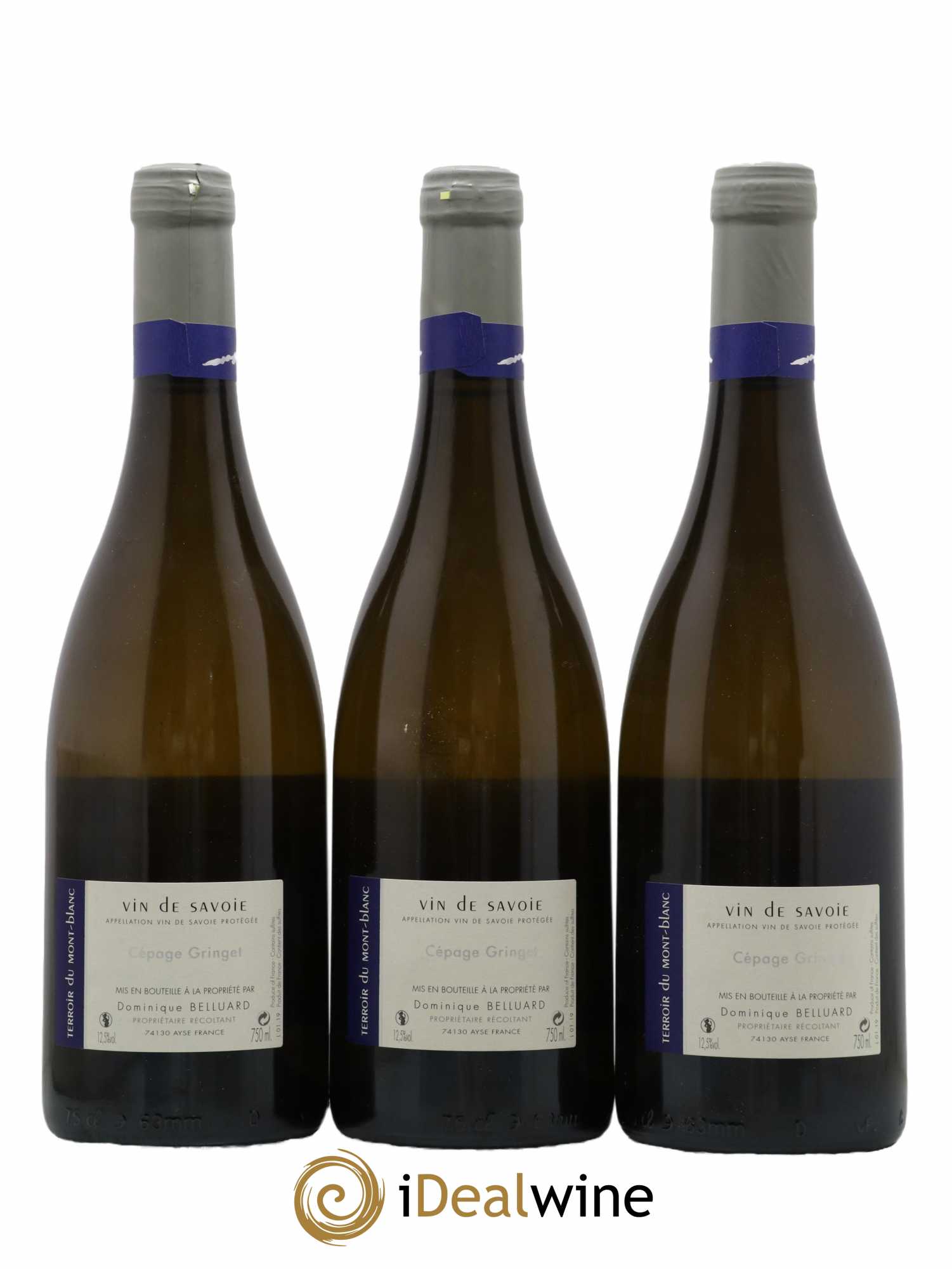 Vin de Savoie Le Feu Domaine Belluard 2019 - Lot de 3 bouteilles - 1
