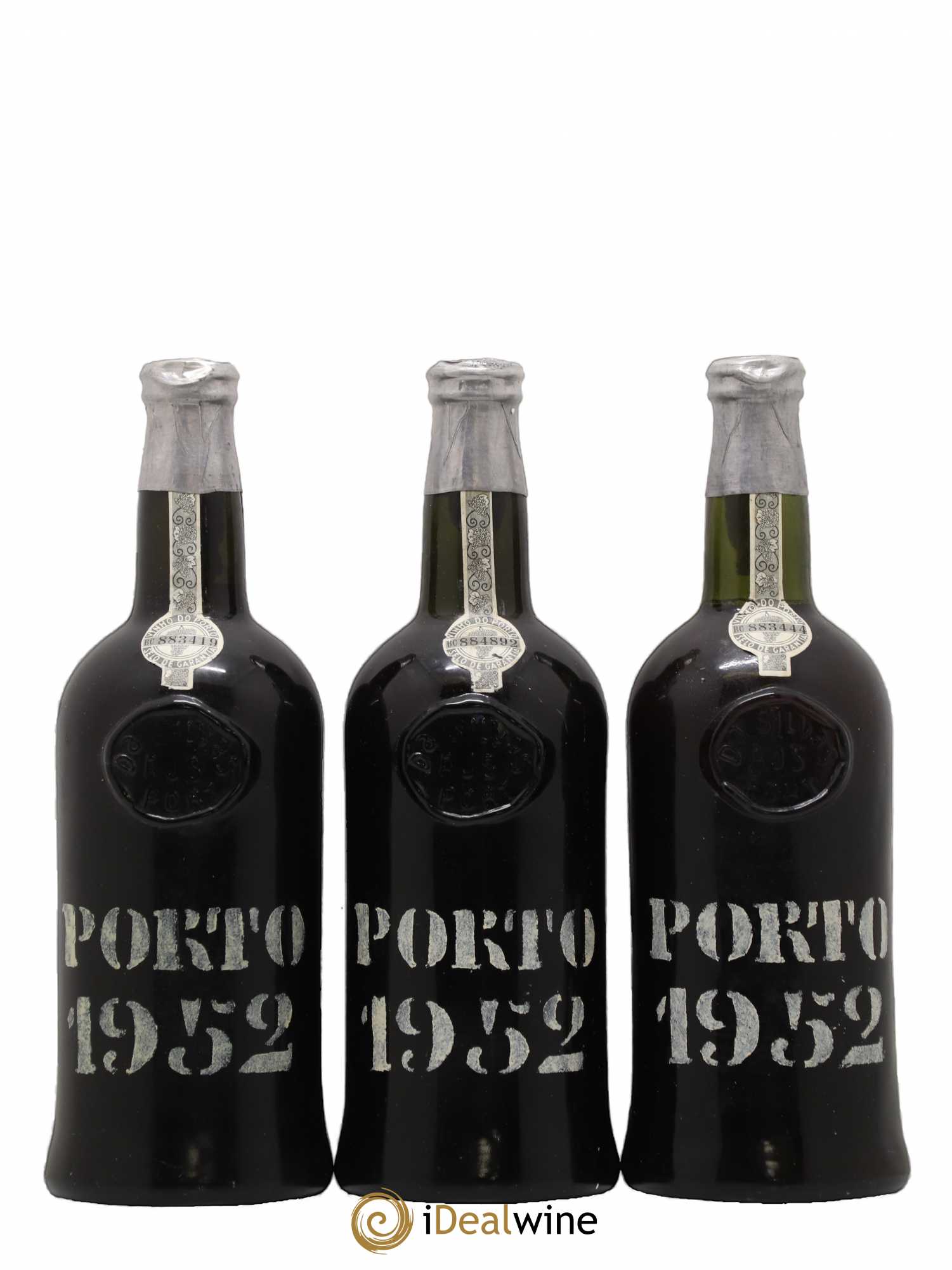 Porto Vintage Antonio José da Silva 1952 - Posten von 3 Flaschen - 0