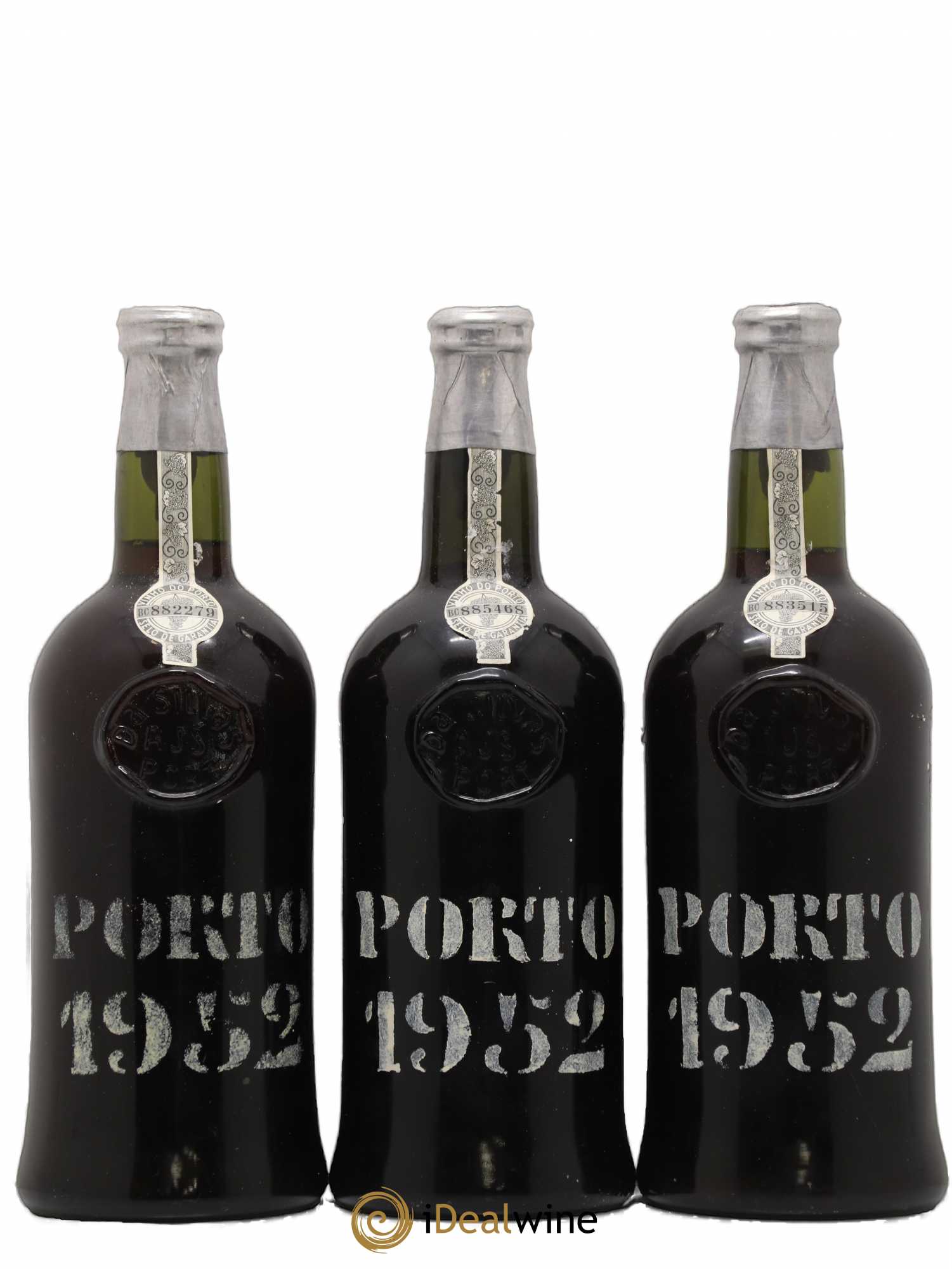 Porto Vintage Antonio José da Silva 1952 - Posten von 3 Flaschen - 0