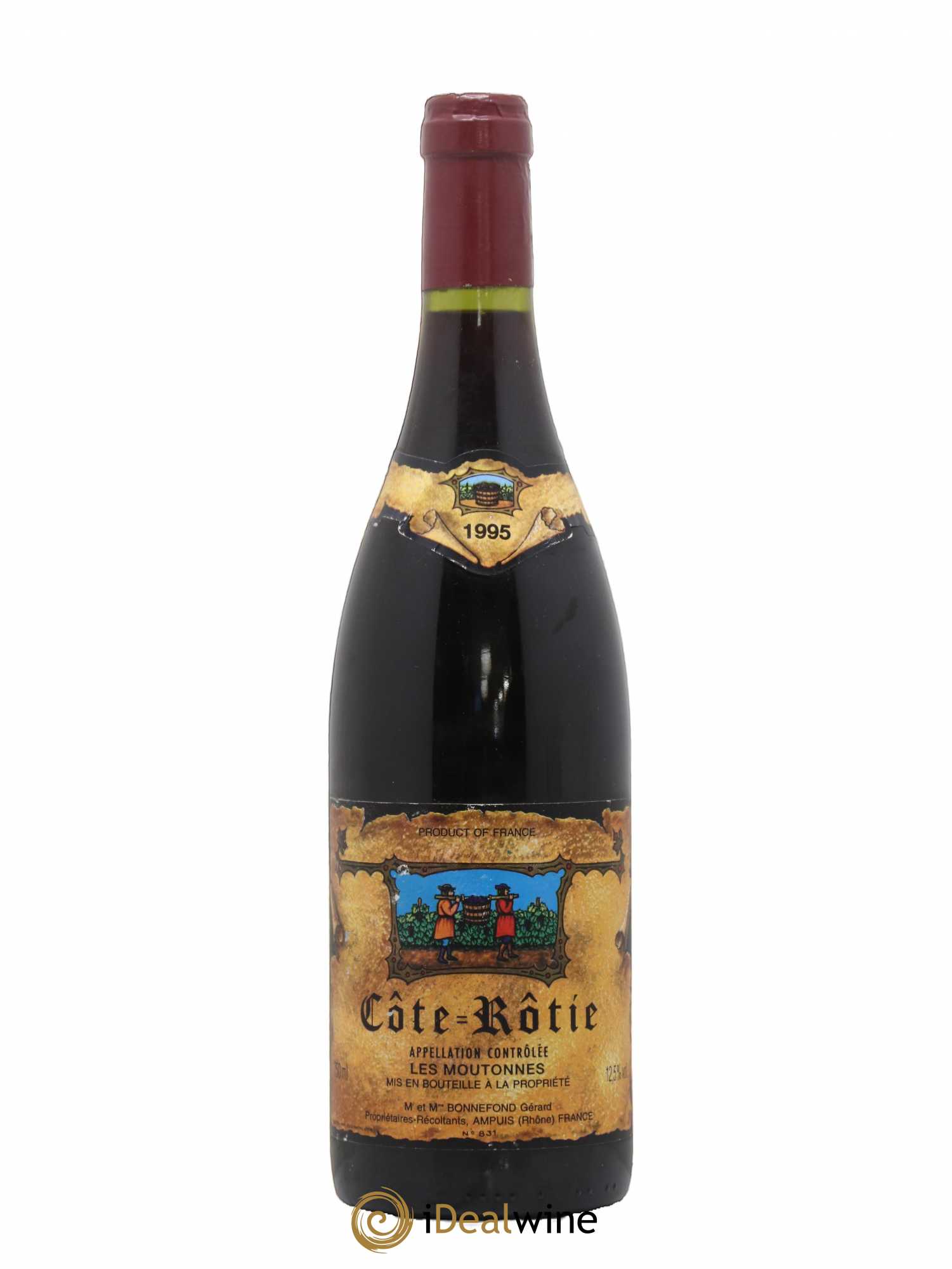Côte-Rôtie 1995 - Posten von 1 Flasche - 0