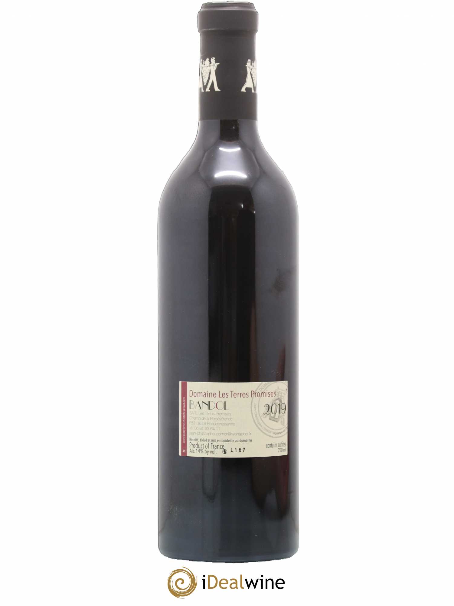 Bandol L'Amourvèdre Les Terres Promises (sans prix de réserve) 2019 - Lot de 1 bouteille - 1