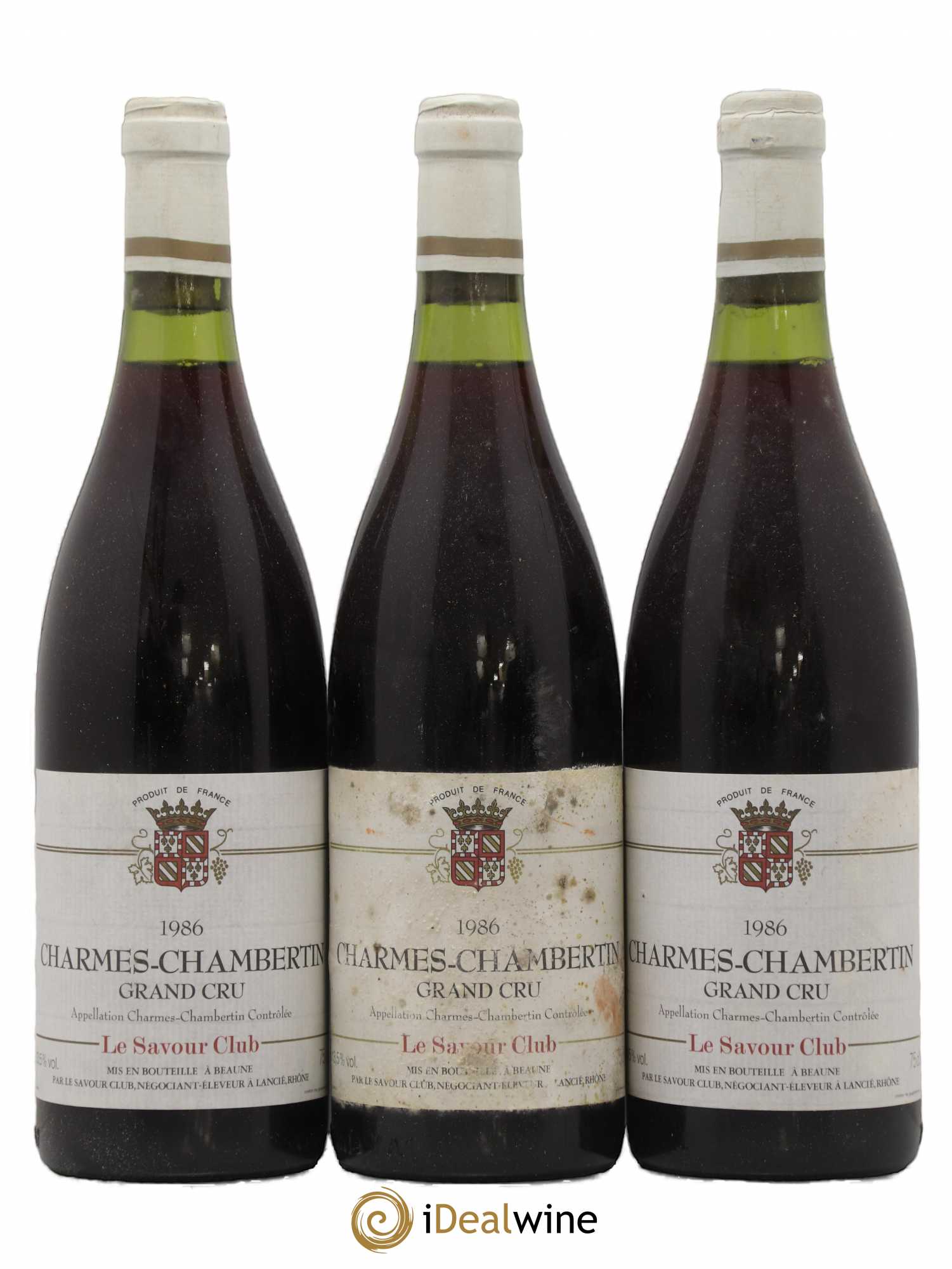 Charmes-Chambertin Grand Cru Savour Club 1986 - Lot de 6 bouteilles - 2