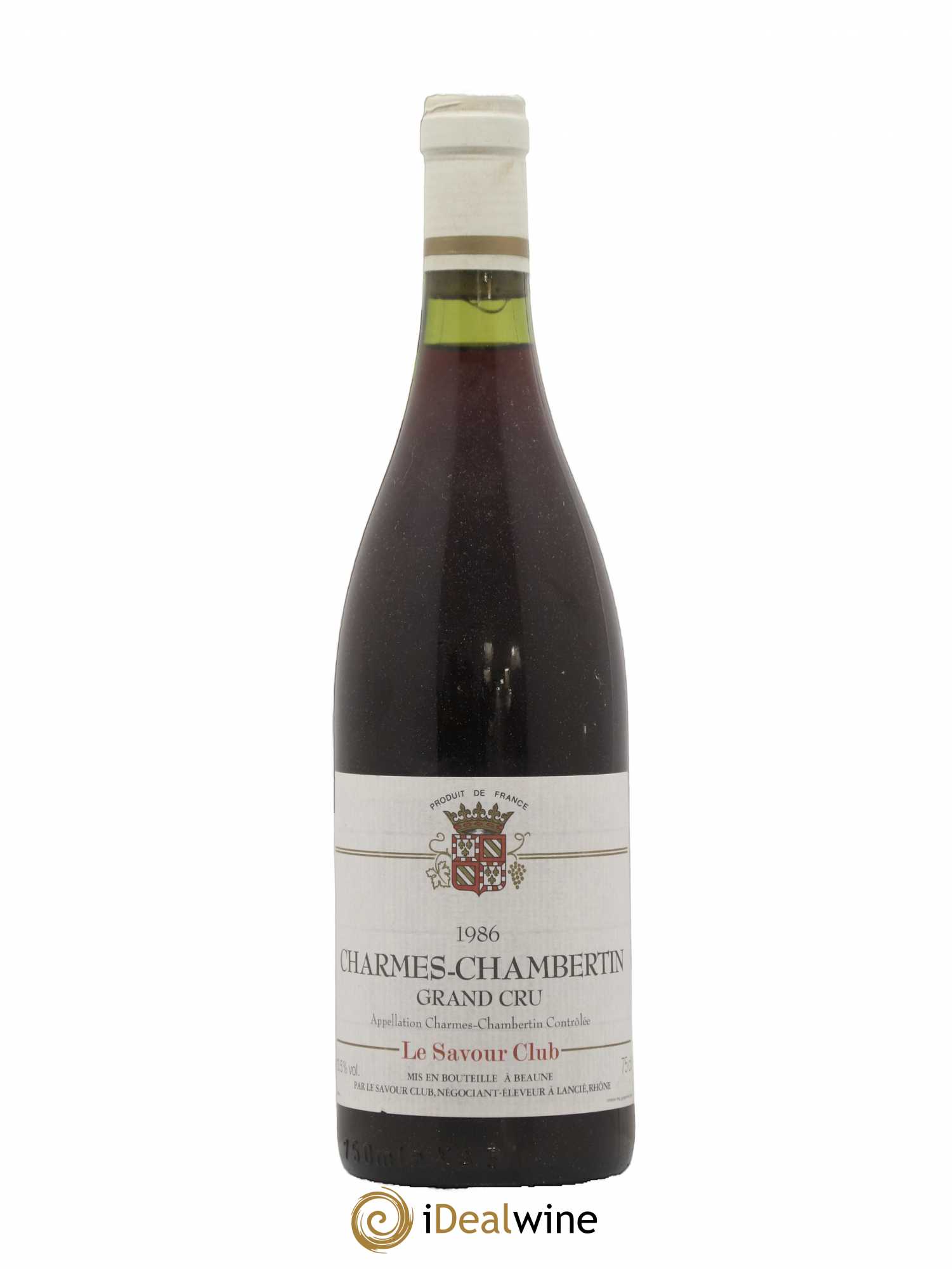 Charmes-Chambertin Grand Cru Savour Club 1986 - Lot de 1 bouteille - 0
