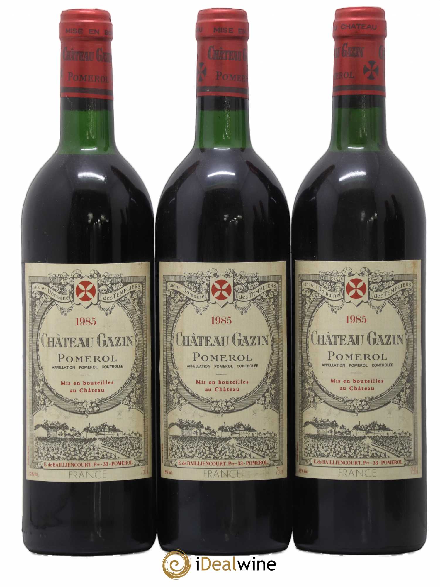 Château Gazin 1985 - Lot de 6 bouteilles - 2