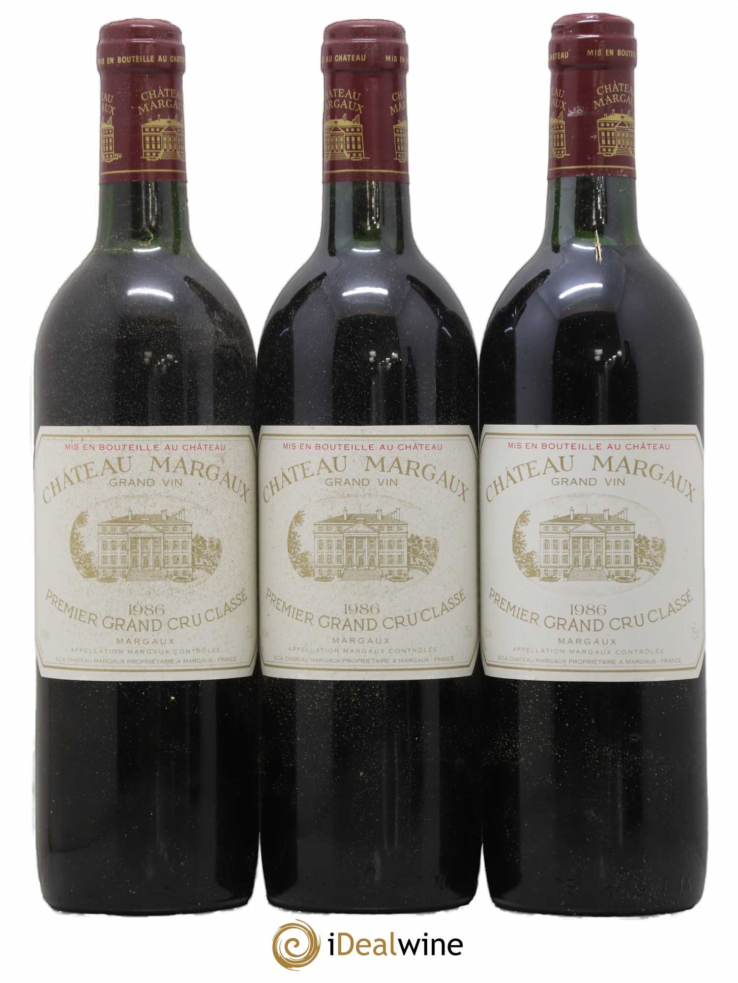 Château Margaux 1er Grand Cru Classé 1986 - Lot de 6 bouteilles - 2