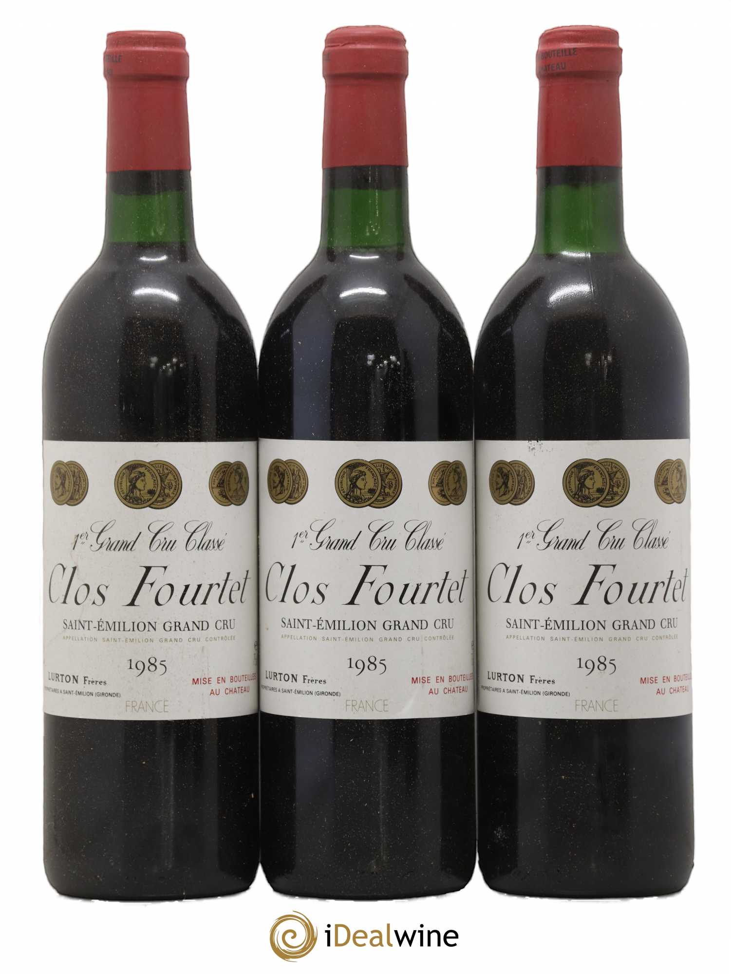 Clos Fourtet 1er Grand Cru Classé B 1985 - Lot de 6 bouteilles - 2