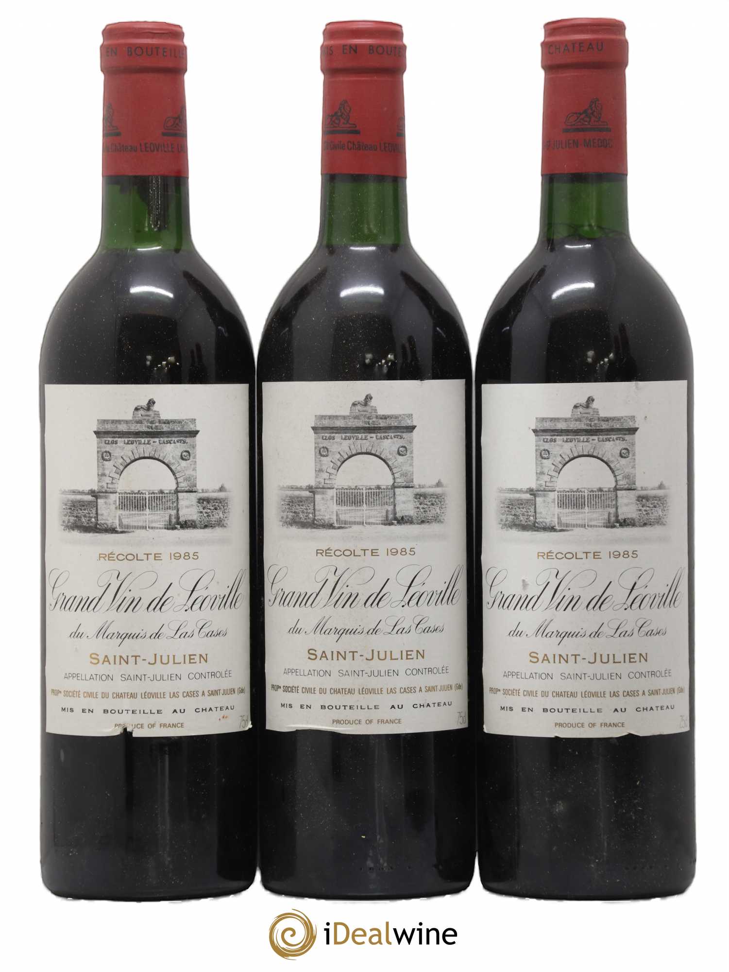 Château Léoville Las Cases 2ème Grand Cru Classé 1985 - Lotto di 6 bottiglie - 1