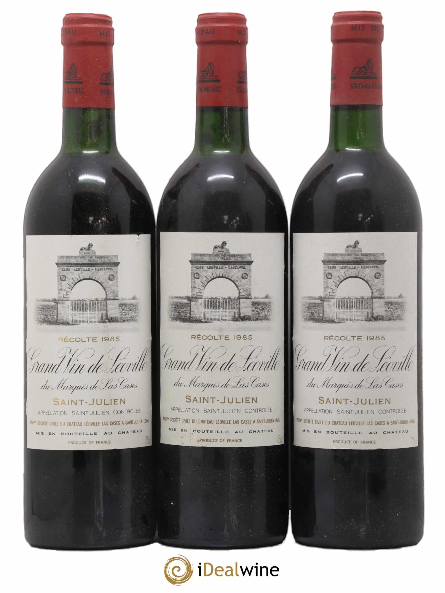 Château Léoville Las Cases 2ème Grand Cru Classé 1985 - Lotto di 6 bottiglie - 2