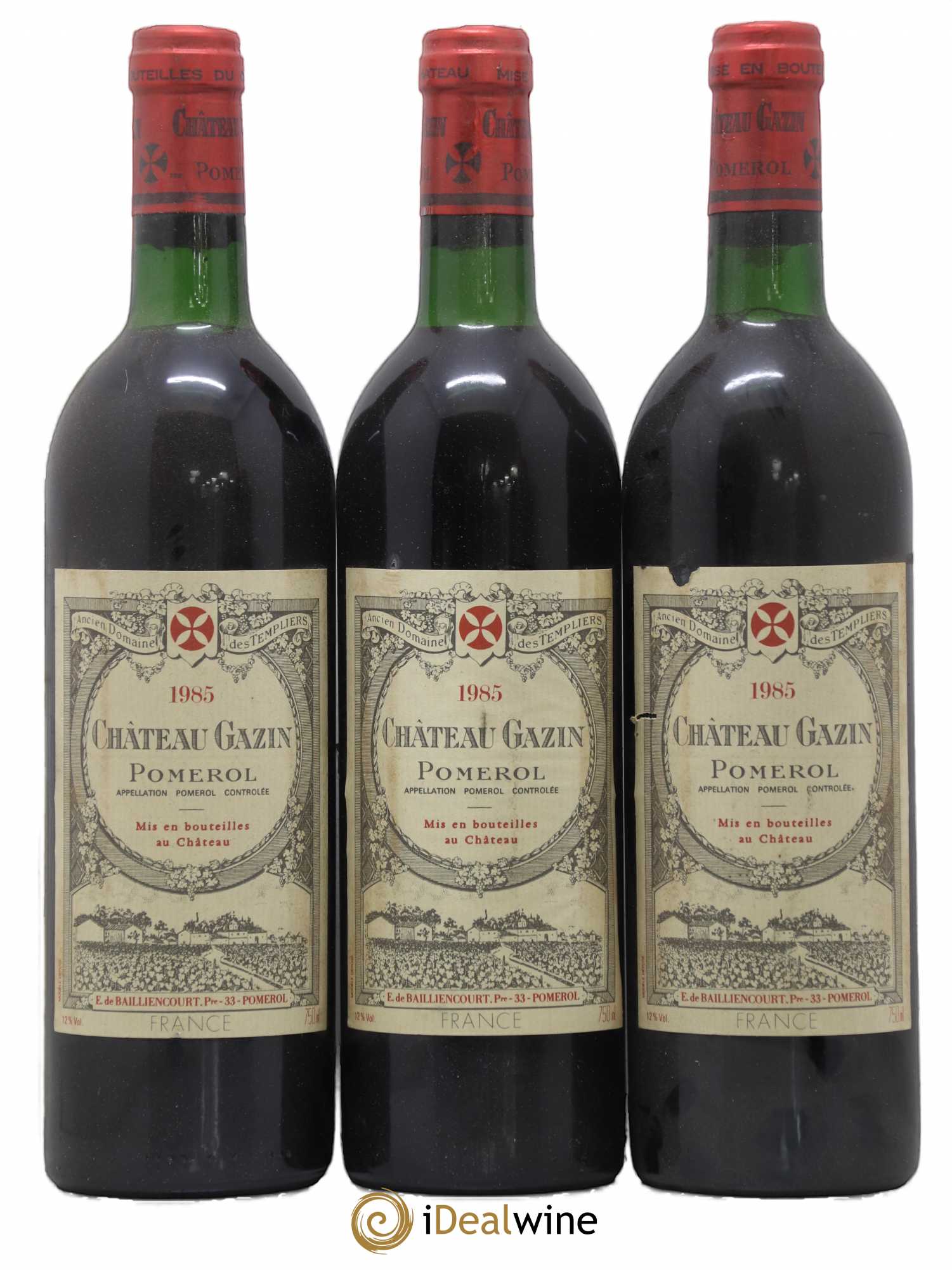 Château Gazin 1985 - Lot de 6 bouteilles - 1