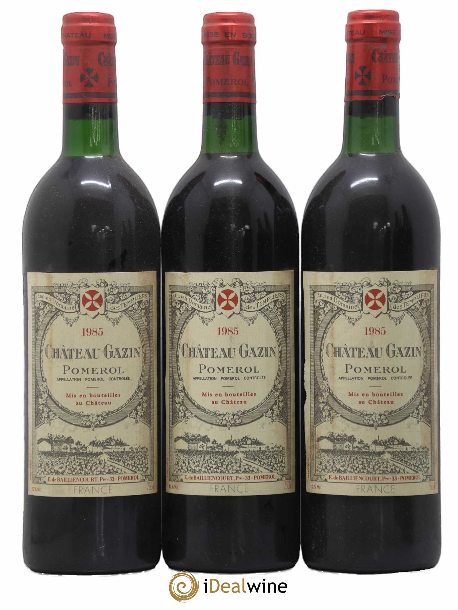 Château Gazin 1985 - Lot de 6 bouteilles - 2