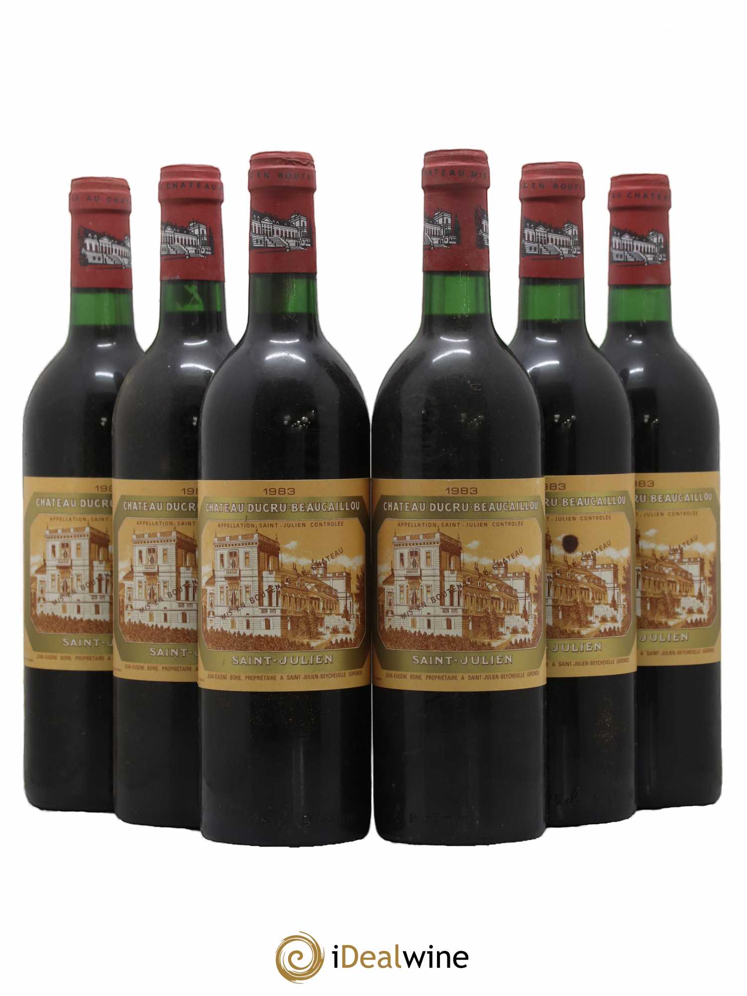 Château Ducru Beaucaillou 2ème Grand Cru Classé 1983 - Lot de 6 bouteilles - 0