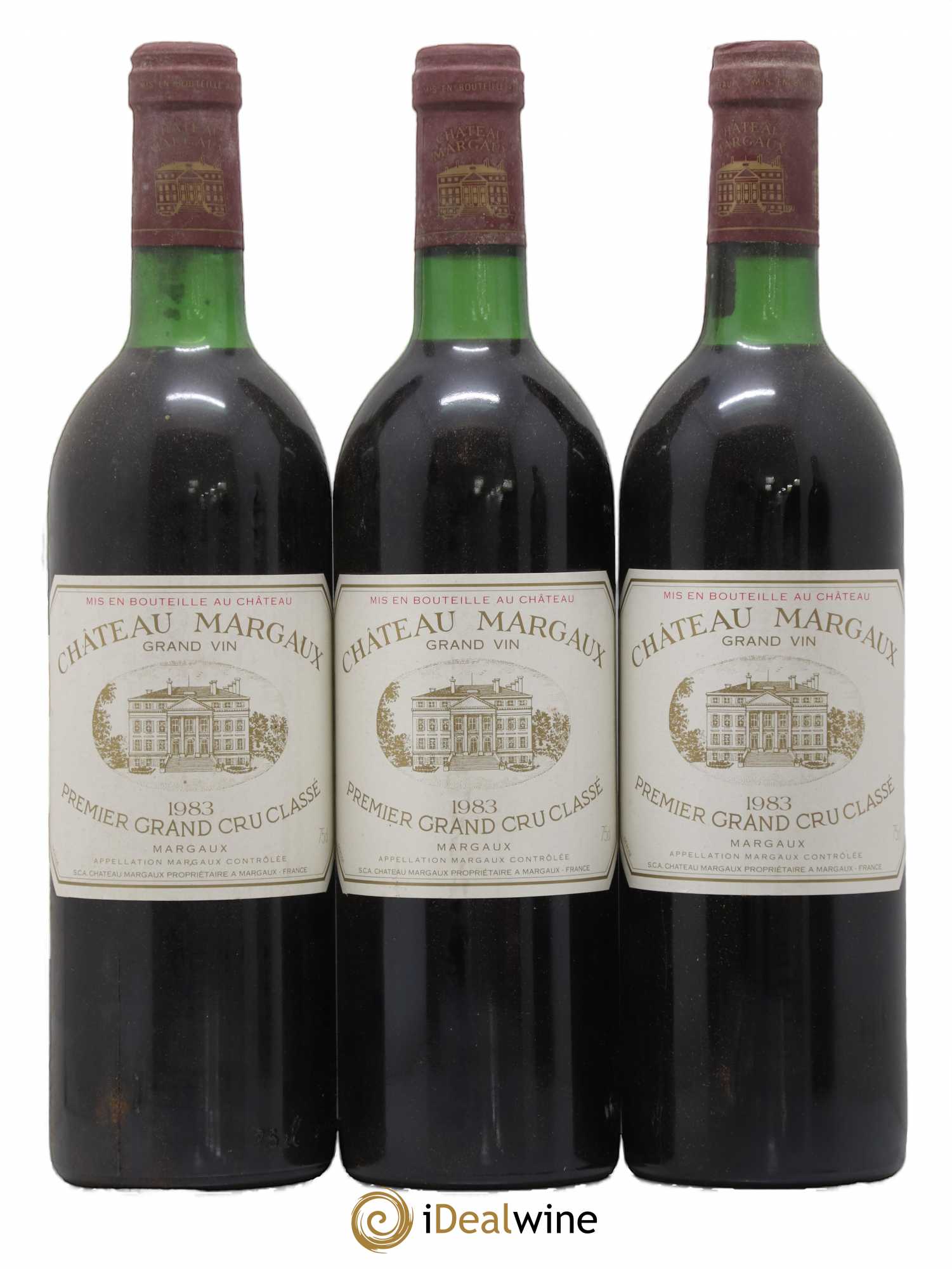 Château Margaux 1er Grand Cru Classé 1983 - Lot de 6 bouteilles - 2