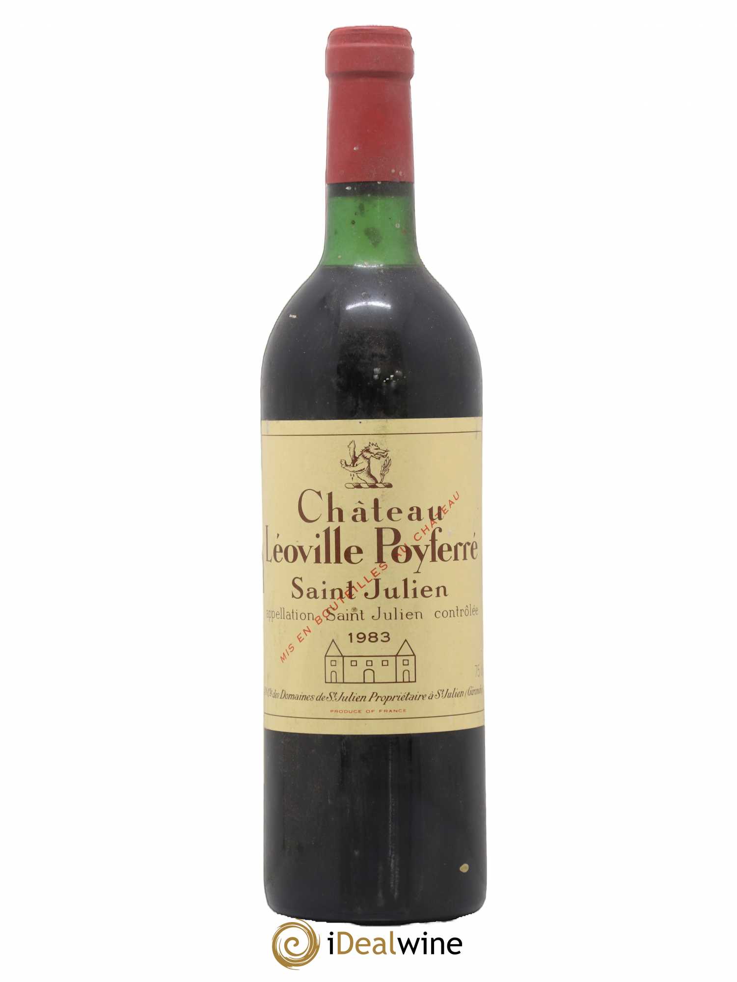 Château Léoville Poyferré 2ème Grand Cru Classé 1983 - Lot de 1 bouteille - 0