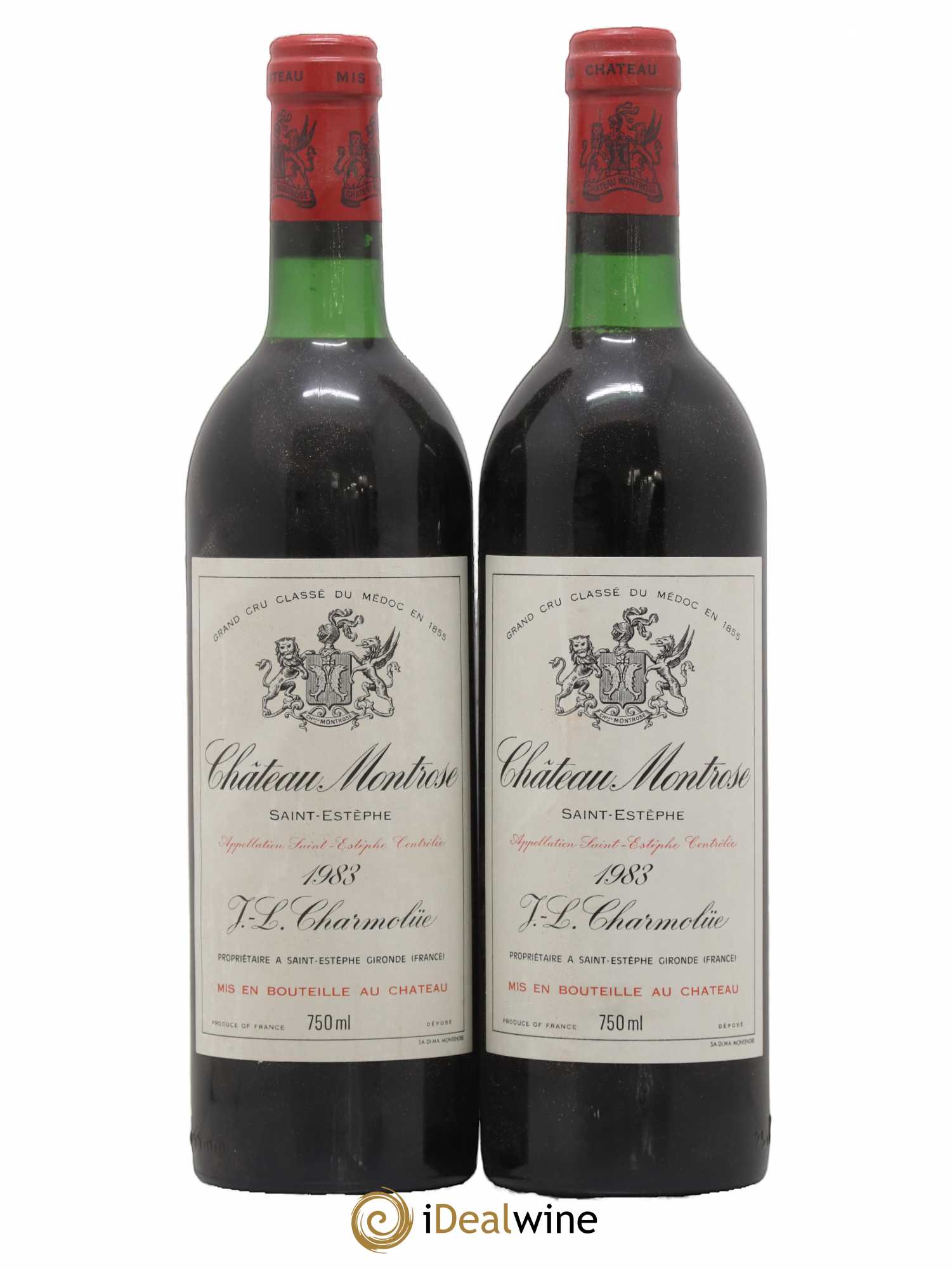 Château Montrose 2ème Grand Cru Classé 1983 - Lot de 2 bouteilles - 0
