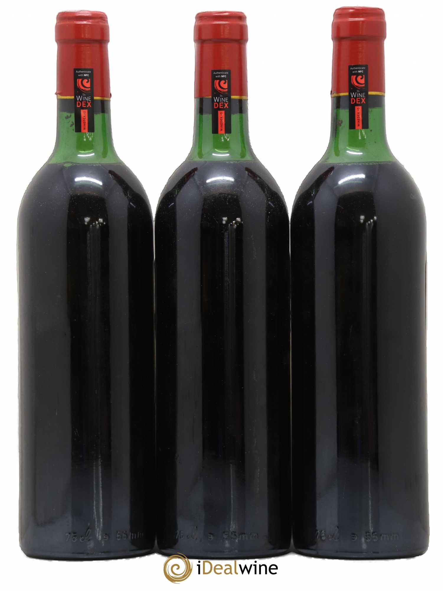 Château Pichon Longueville Comtesse de Lalande 2ème Grand Cru Classé 1982 - Lot de 3 bouteilles - 1