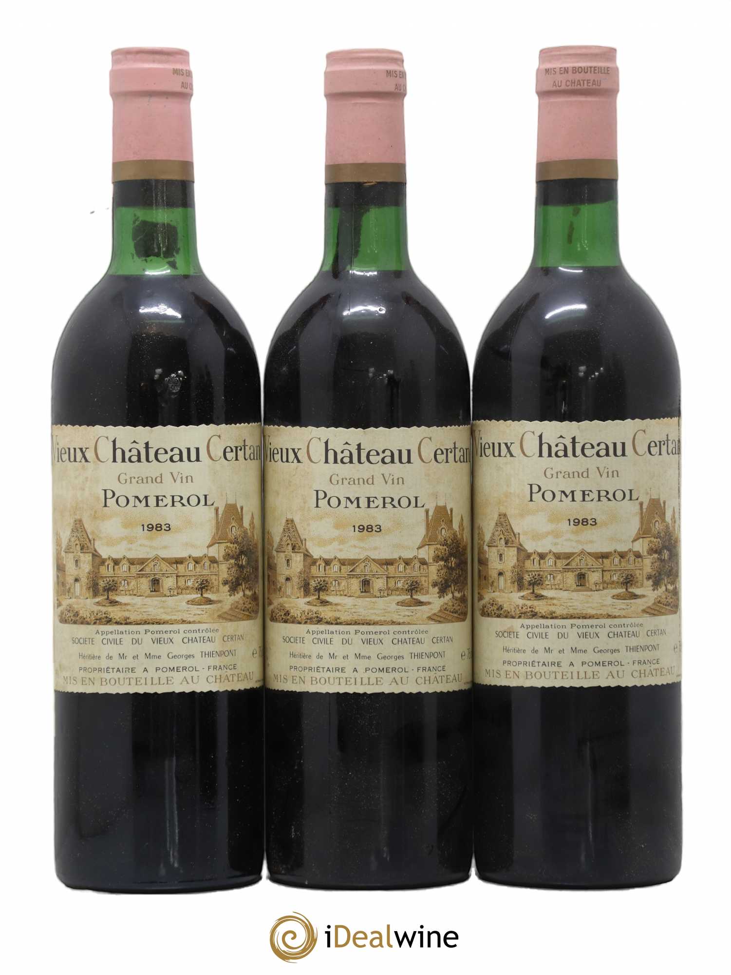 Vieux Château Certan 1983 - Lot de 6 bouteilles - 1