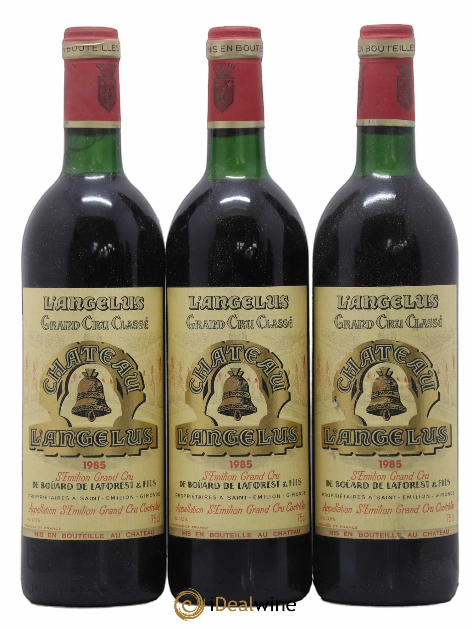 Château Angélus 1er Grand Cru Classé A 1985 - Lot de 6 bouteilles - 1