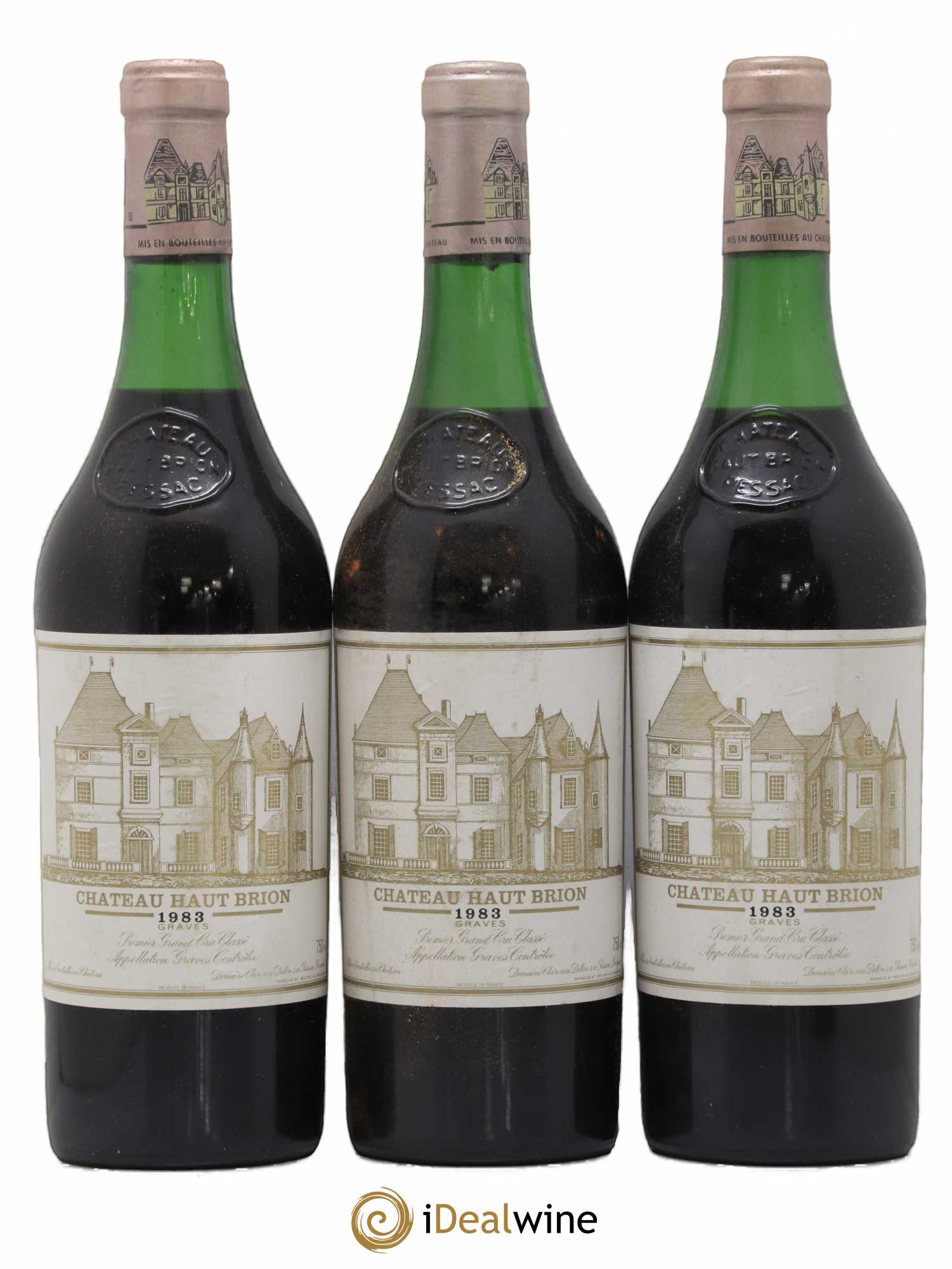 Château Haut Brion 1er Grand Cru Classé 1983 - Lot de 6 bouteilles - 1
