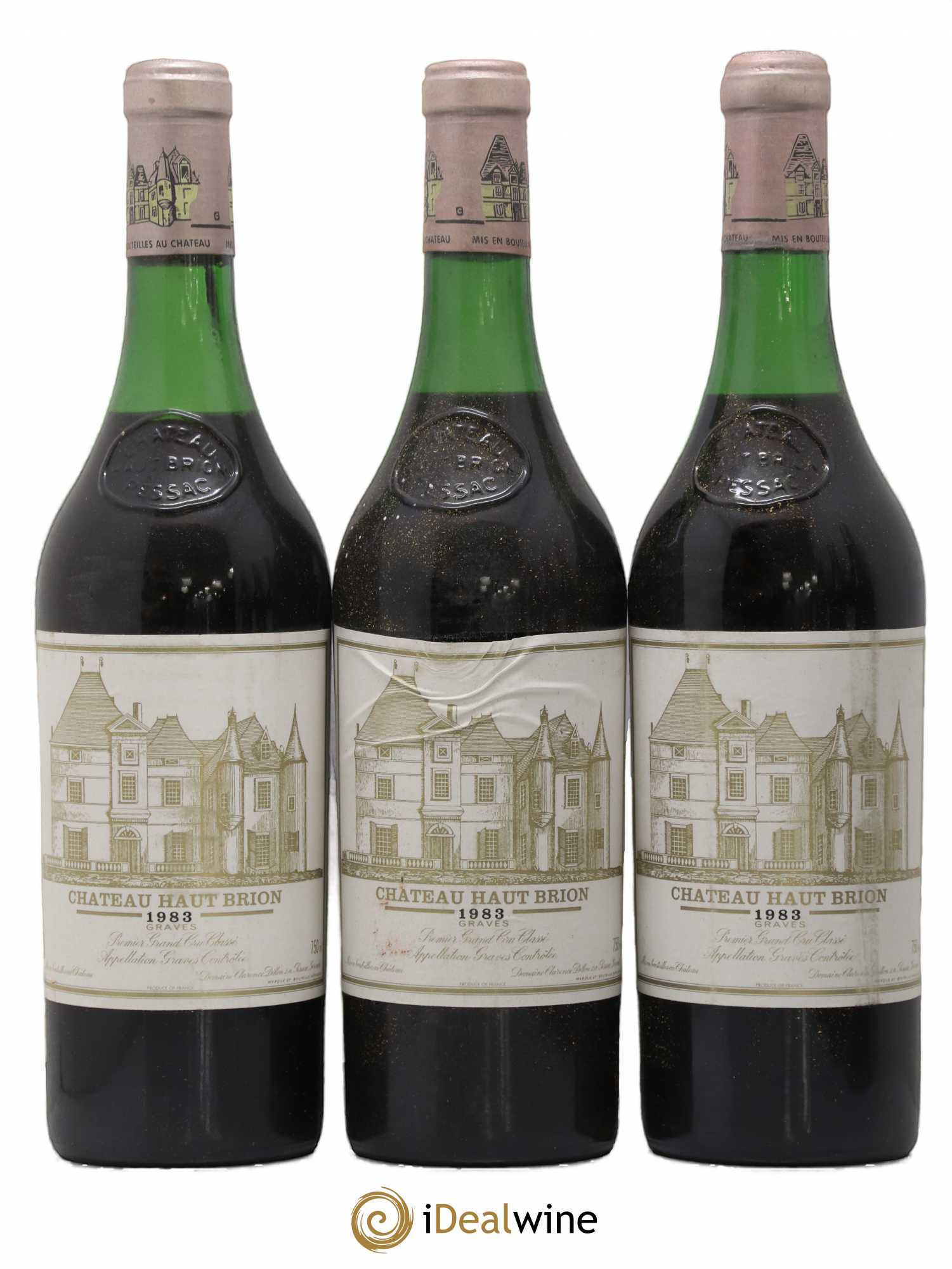 Château Haut Brion 1er Grand Cru Classé 1983 - Lot de 6 bouteilles - 2