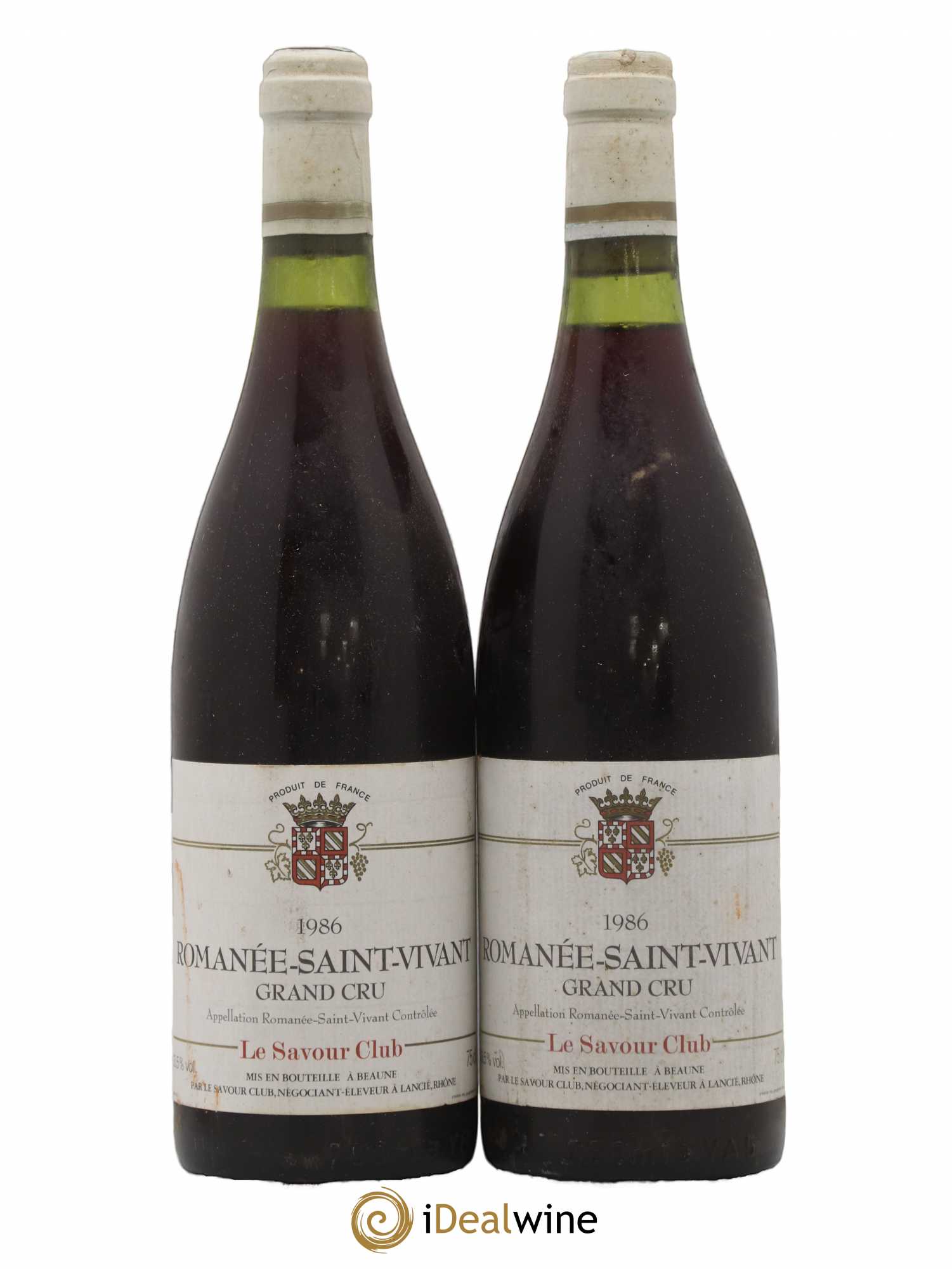Romanée-Saint-Vivant Grand Cru Savour Club 1986 - Lot de 2 bouteilles - 0