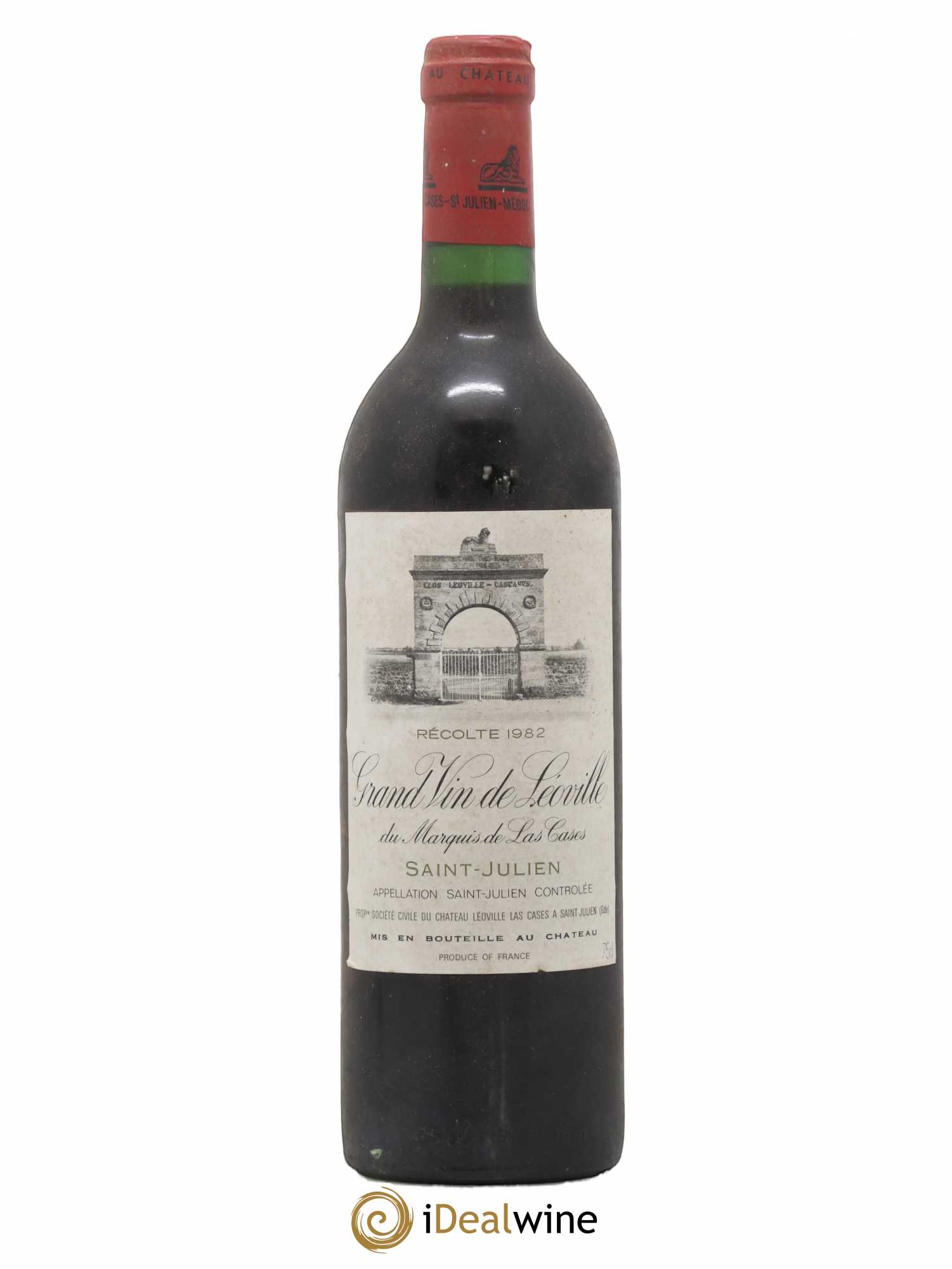 Château Léoville Las Cases 2ème Grand Cru Classé 1982 - Lot de 1 bouteille - 0