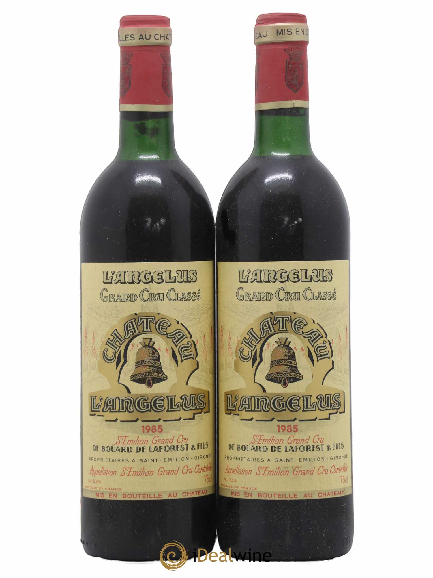 Château Angélus 1er Grand Cru Classé A 1985 - Lot de 2 bouteilles - 0