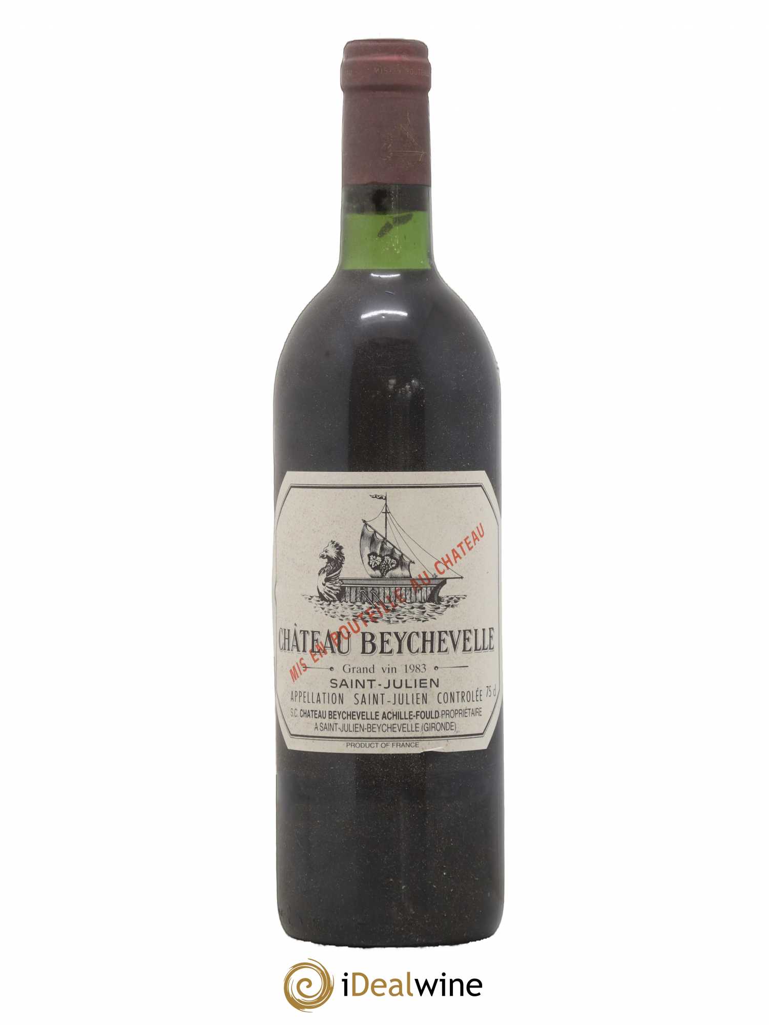 Château Beychevelle 4ème Grand Cru Classé 1983 - Lot de 1 bouteille - 0