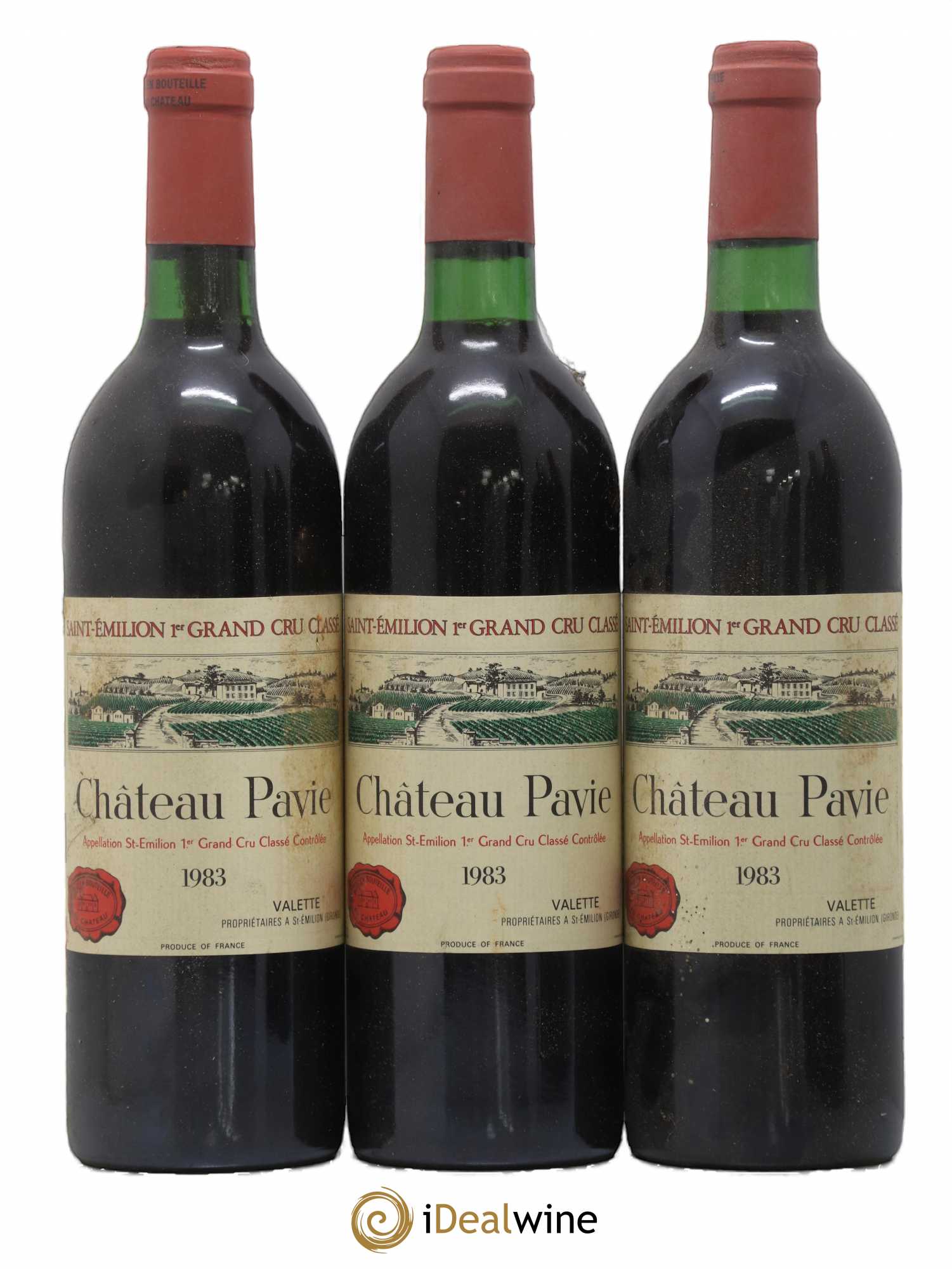 Château Pavie 1er Grand Cru Classé A 1983 - Lot de 6 bouteilles - 2