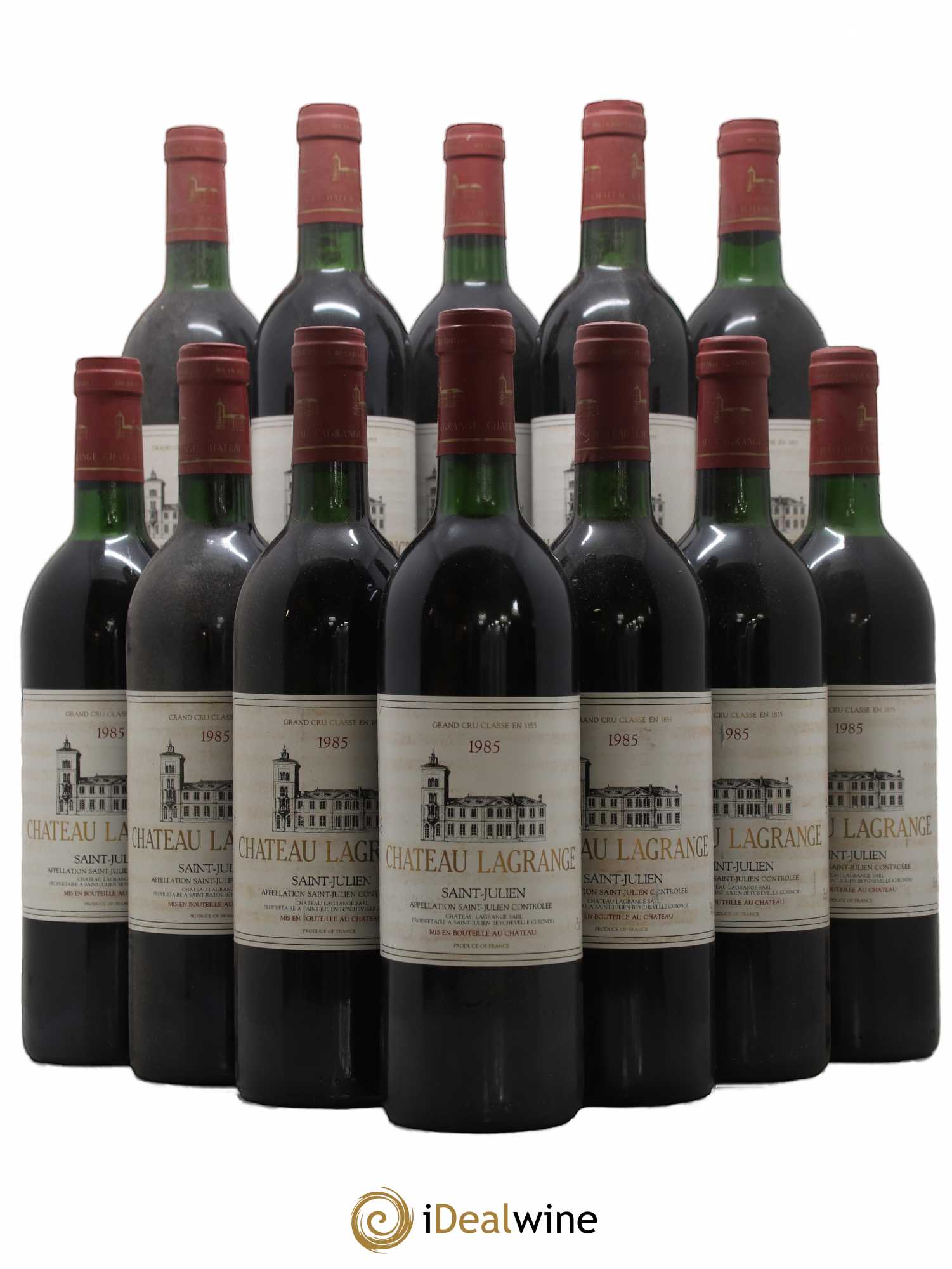 Château Lagrange 3ème Grand Cru Classé 1985 - Lot de 12 bouteilles - 0
