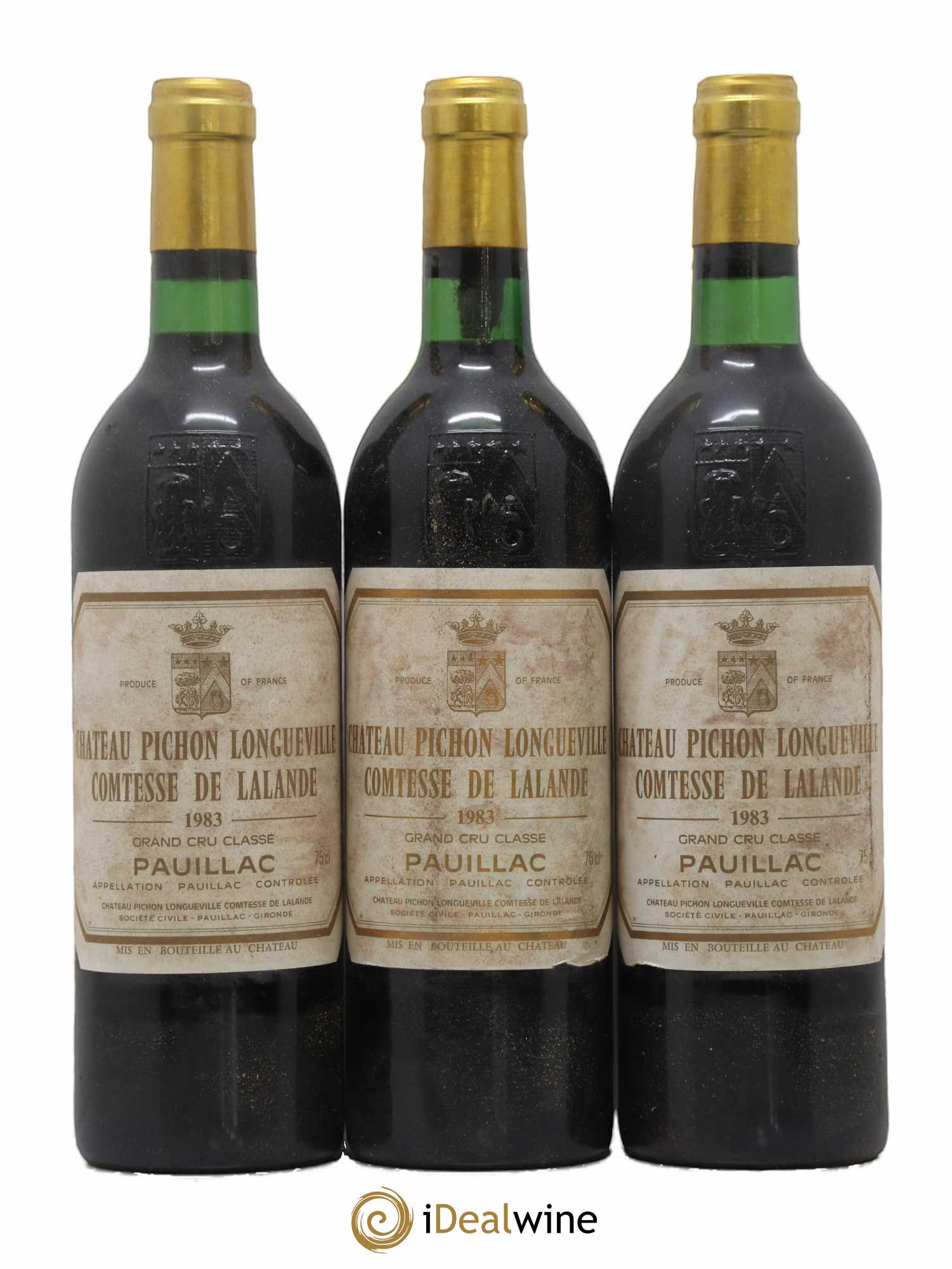 Château Pichon Longueville Comtesse de Lalande 2ème Grand Cru Classé 1983 - Lot de 6 bouteilles - 1