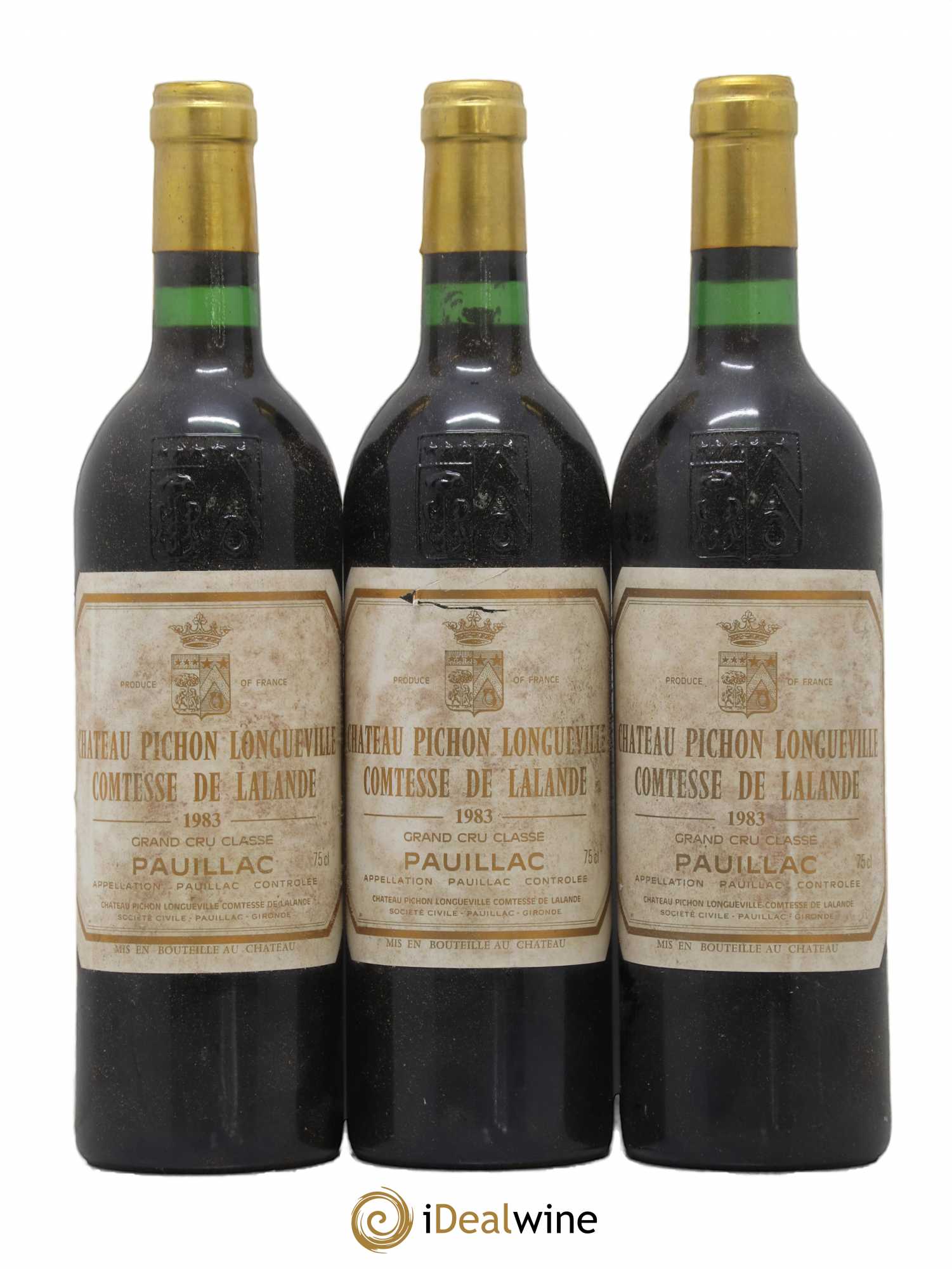Château Pichon Longueville Comtesse de Lalande 2ème Grand Cru Classé 1983 - Lot de 6 bouteilles - 2