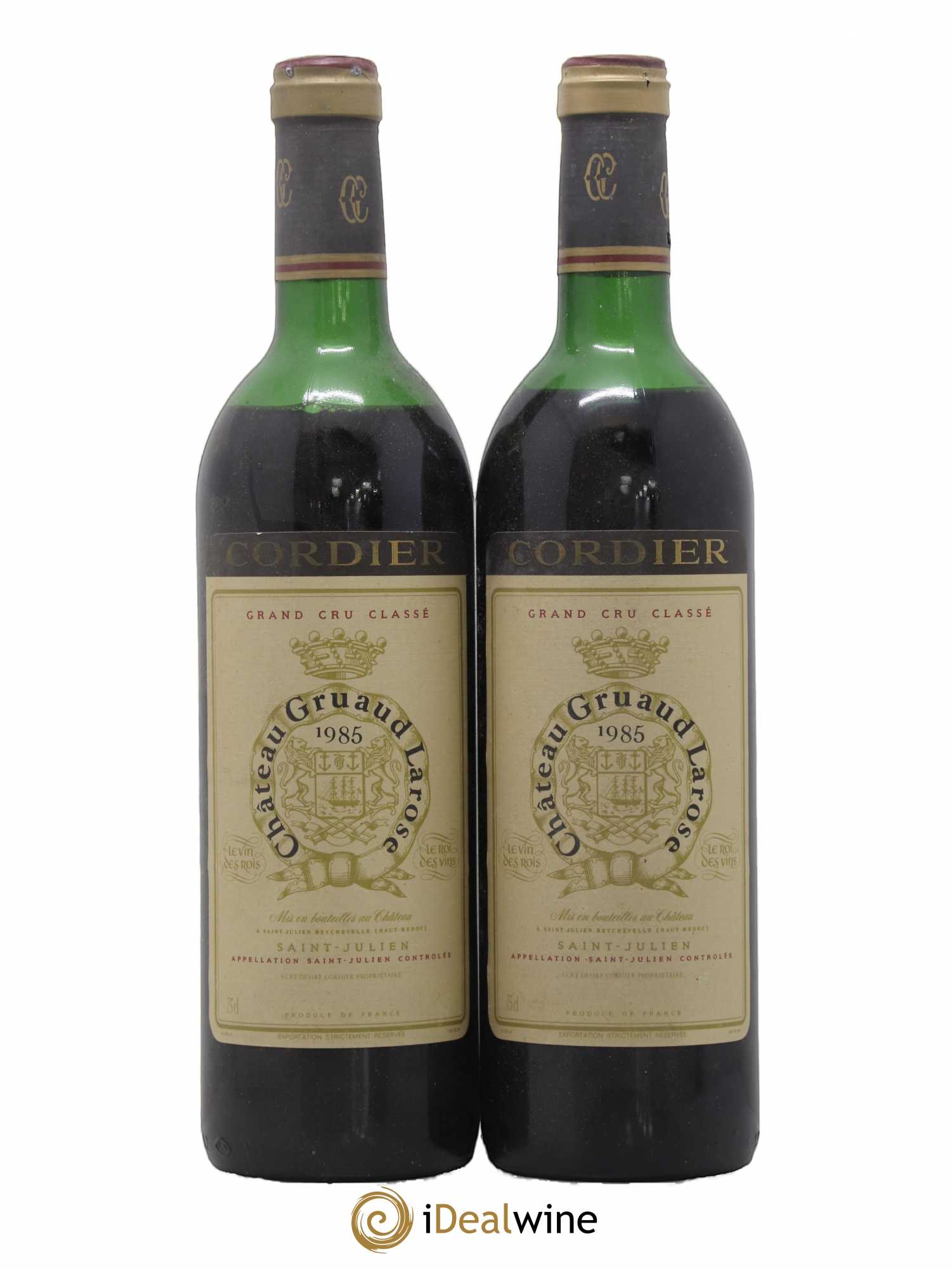 Château Gruaud Larose 2ème Grand Cru Classé 1985 - Lot de 2 bouteilles - 0